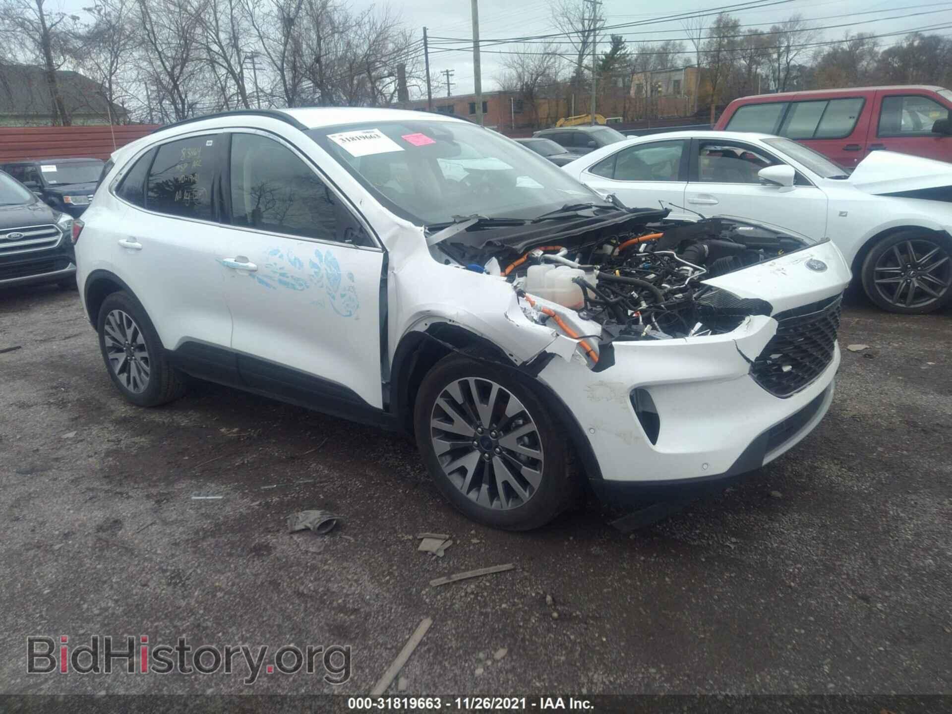 Photo 1FMCU9DZXLUA52596 - FORD ESCAPE 2020