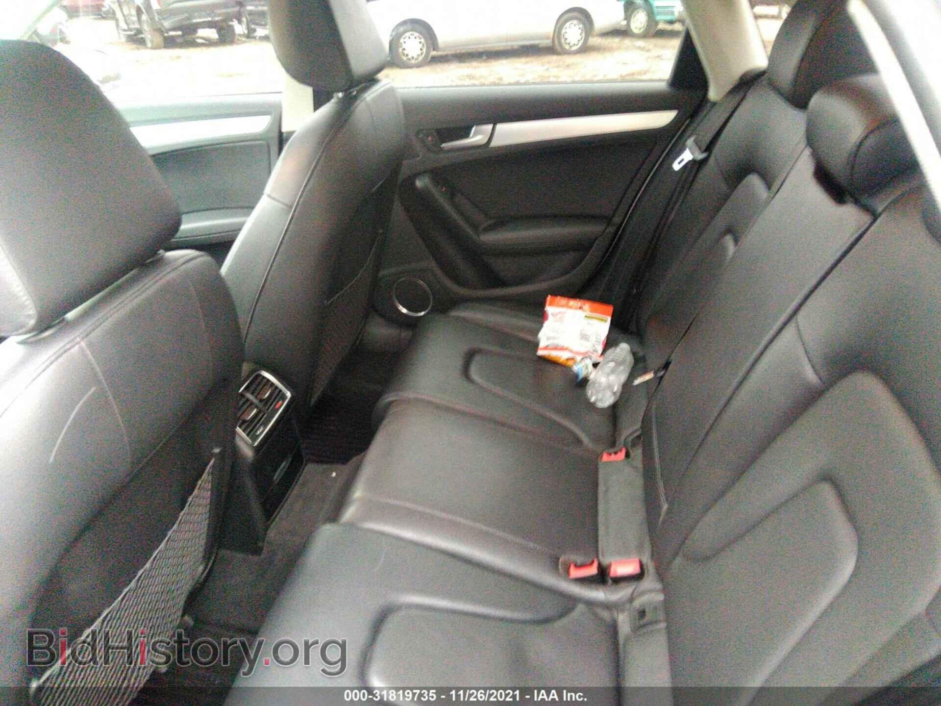 2012 AUDI A4 - VIN: WAUMFBFL2CA116471 - Фото 8
