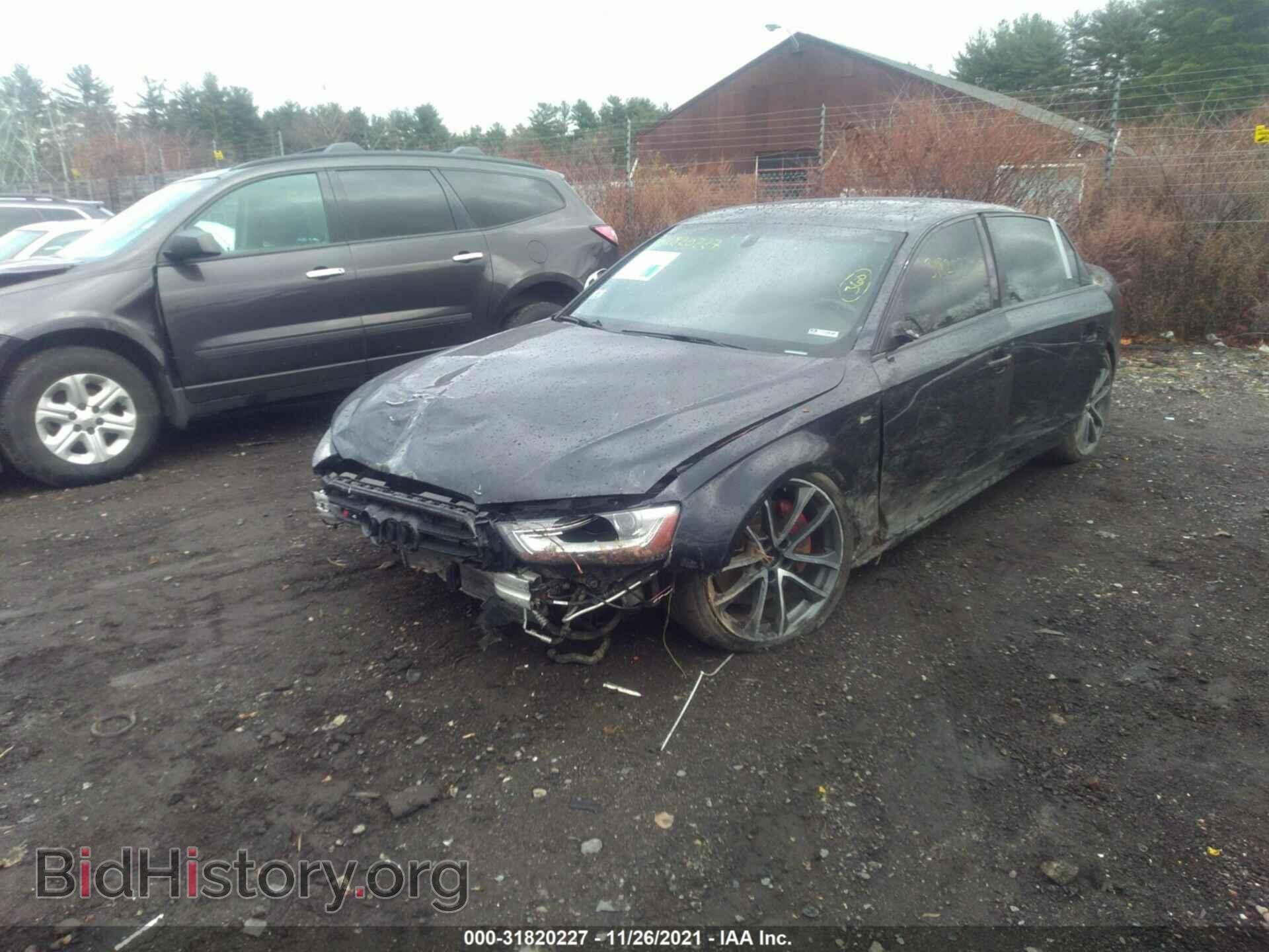 2014 AUDI S4 - VIN: WAUBGAFLXEA164771 - Фото 2