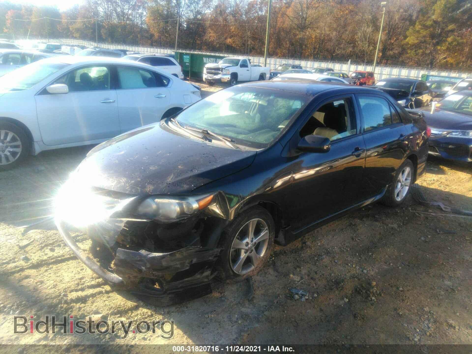 2011 TOYOTA COROLLA - VIN: 2T1BU4EE1BC645404 - Фото 2