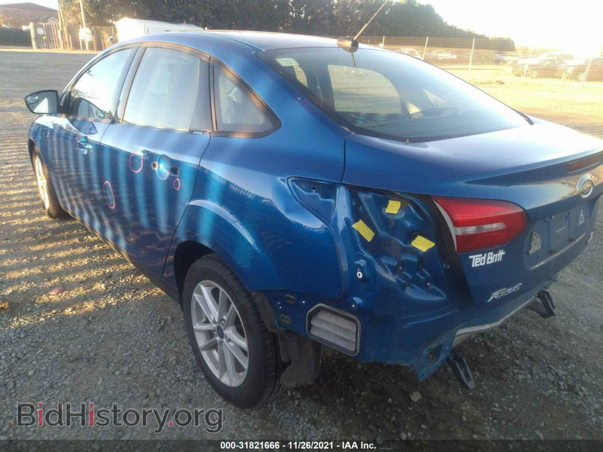 2018 FORD FOCUS - VIN: 1FADP3FE1JL291745 - Фото 3