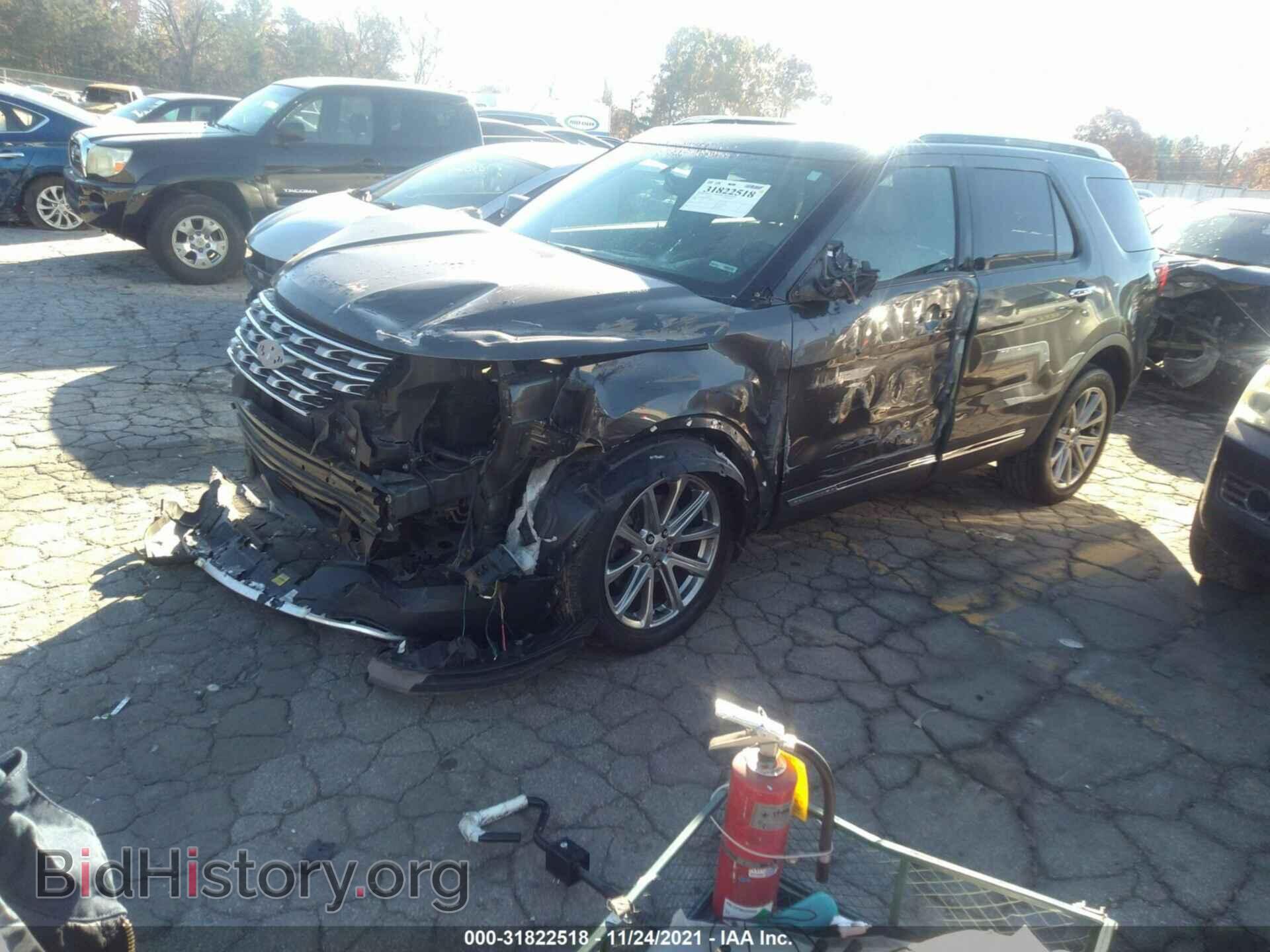 2017 FORD EXPLORER - VIN: 1FM5K7F85HGB82055 - Фото 2