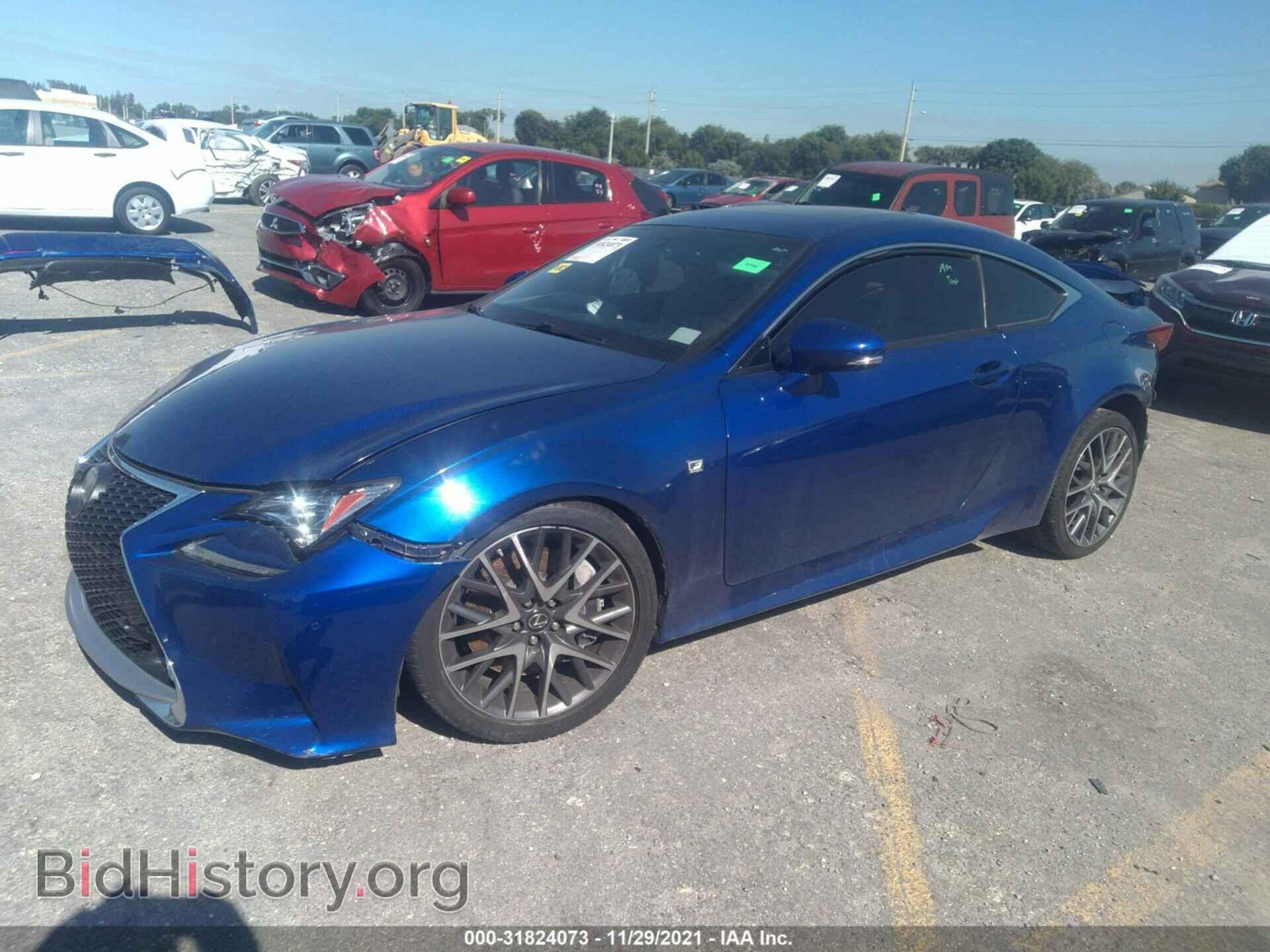 2015 LEXUS RC 350 - VIN: JTHHE5BC0F5002088 - Фото 2