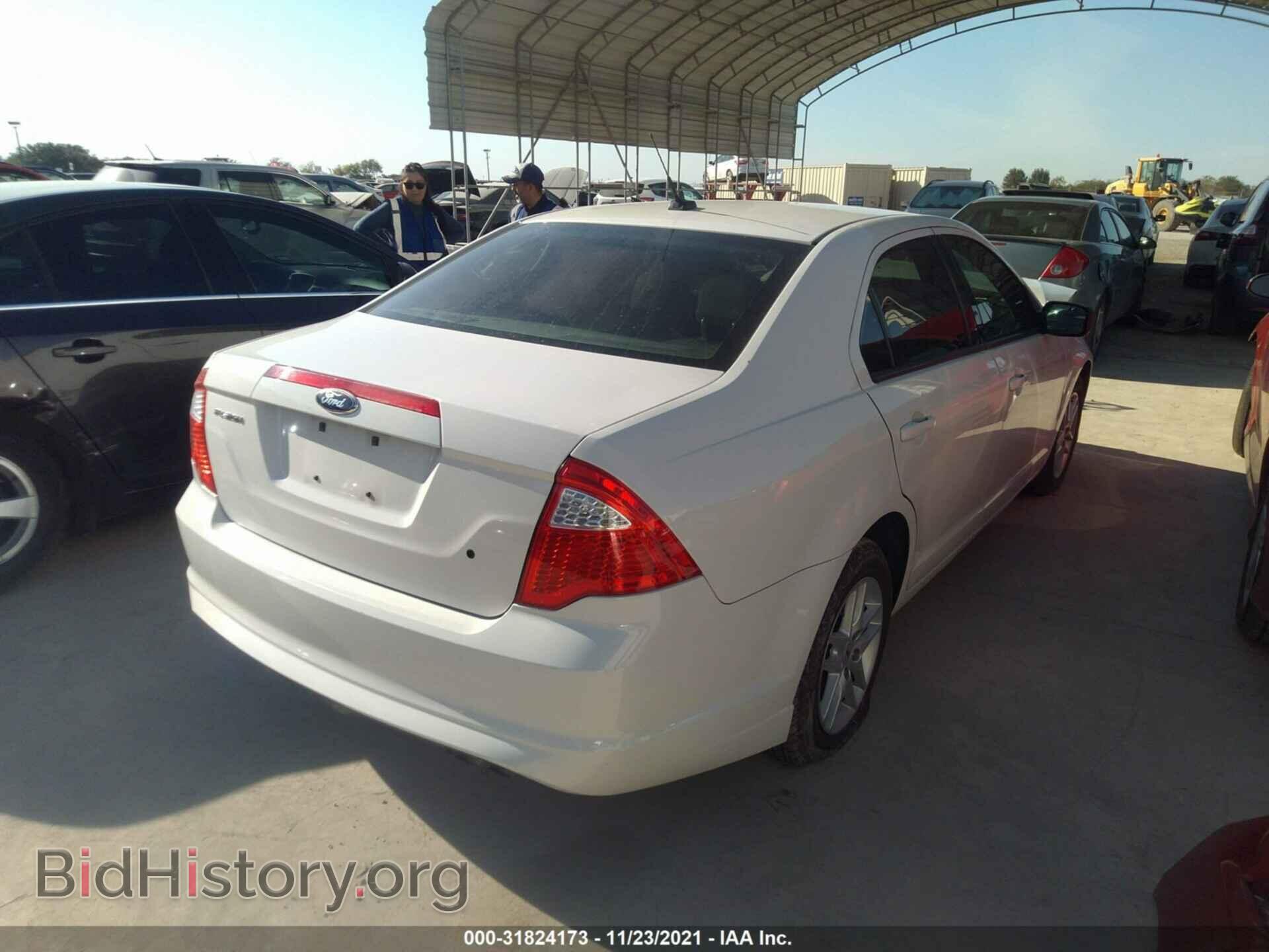 2012 FORD FUSION - VIN: 3FAHP0GA9CR326936 - Фото 4