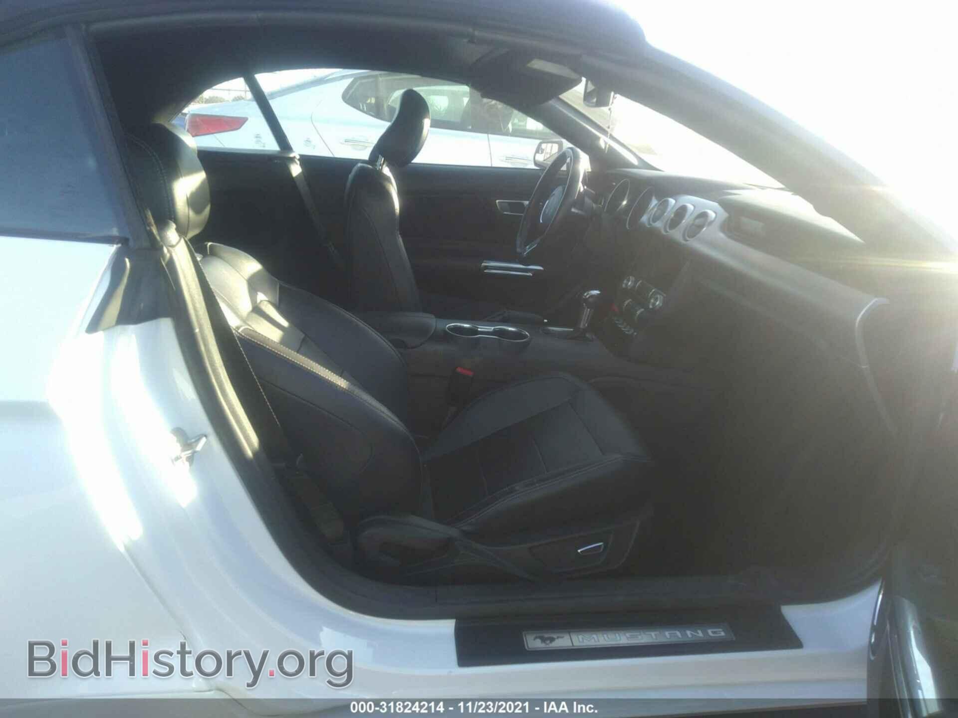 2019 FORD MUSTANG - VIN: 1FATP8UH7K5149475 - Фото 5