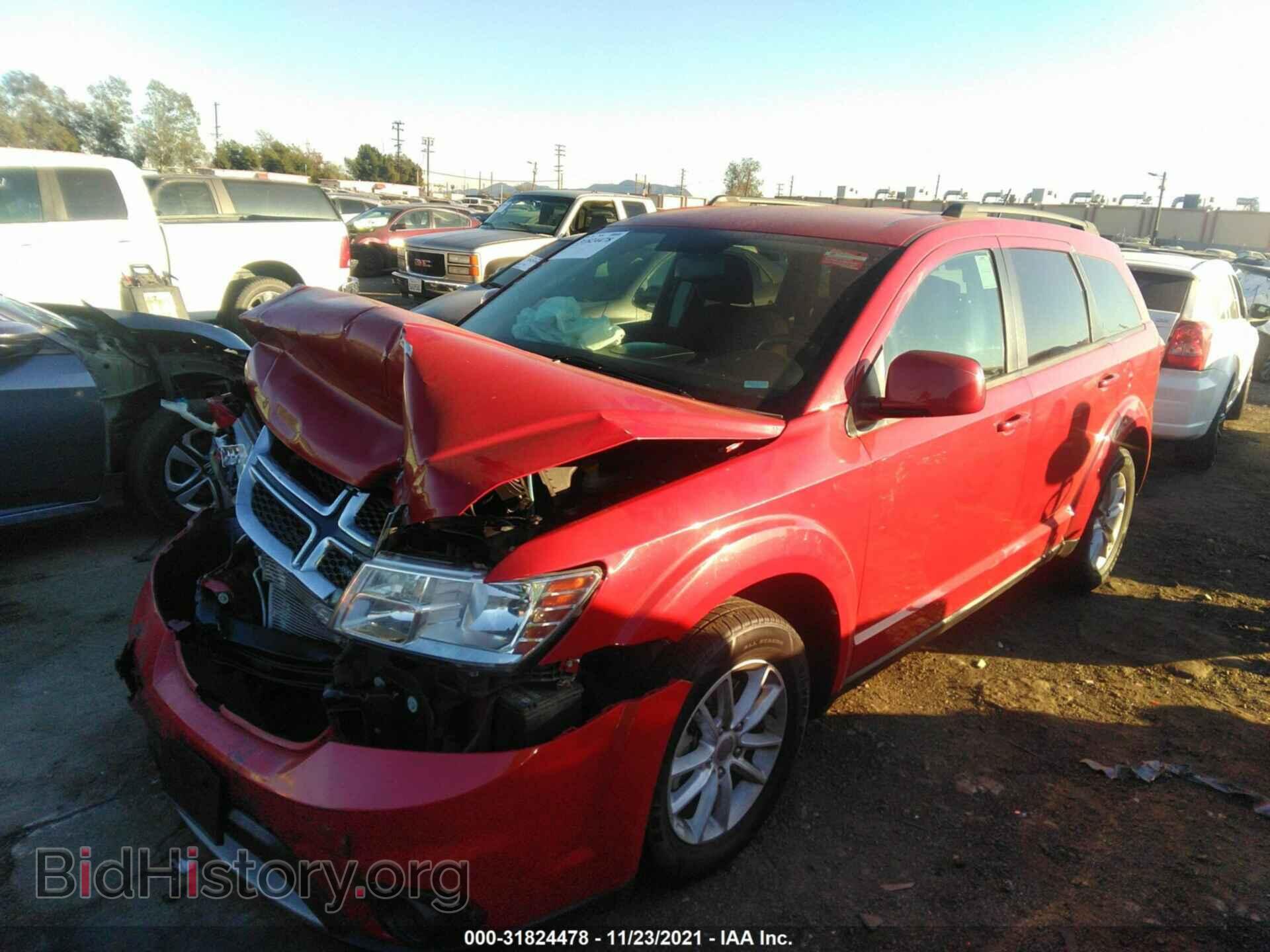 2016 DODGE JOURNEY - VIN: 3C4PDCBB7GT114903 - Фото 2
