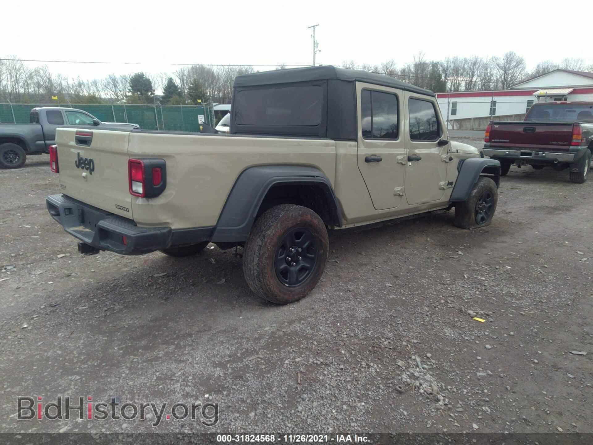 2020 JEEP GLADIATOR - VIN: 1C6JJTAG4LL201845 - Фото 4