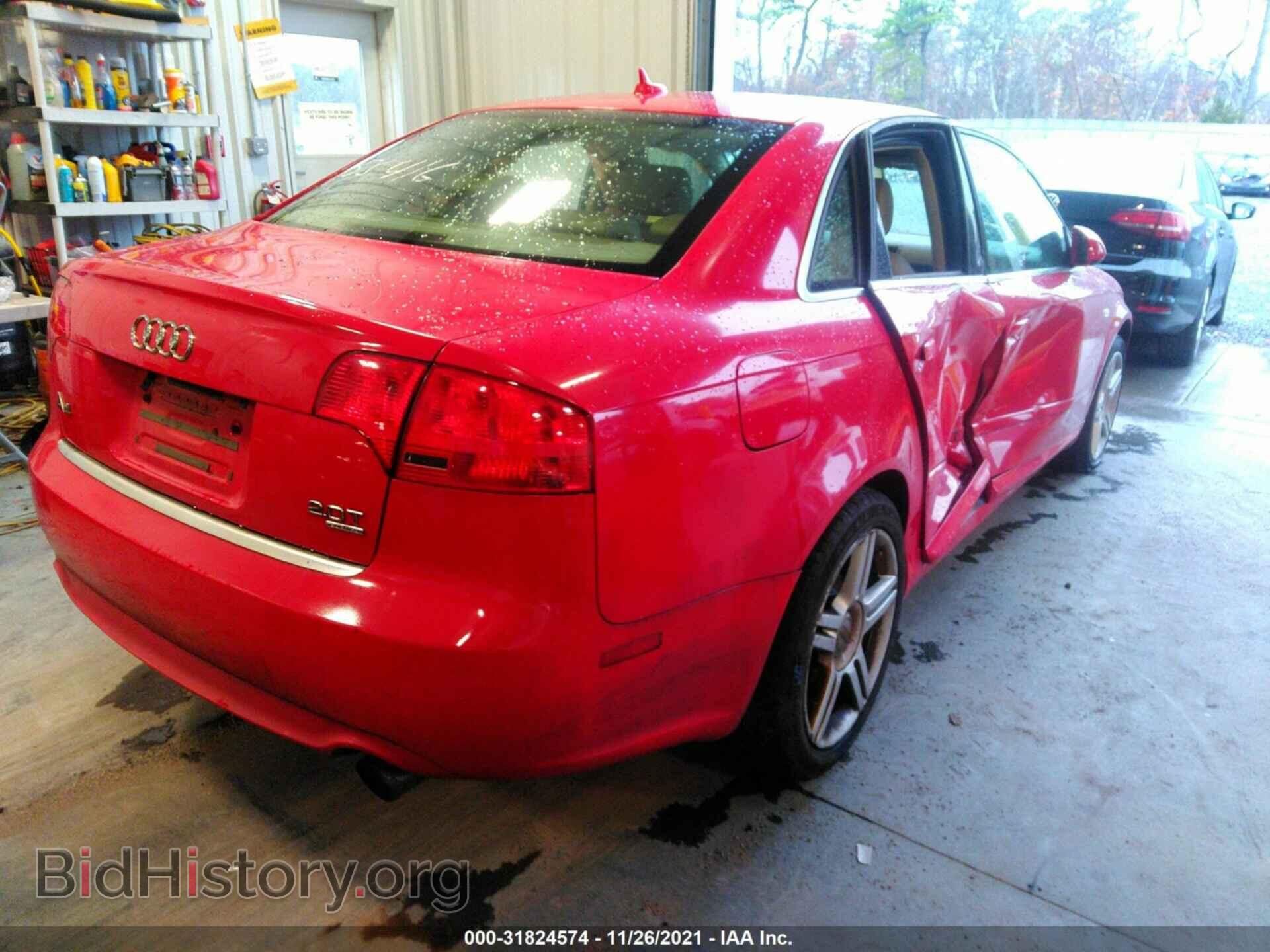 2008 AUDI A4 - VIN: WAUDF78E38A058681 - Фото 4