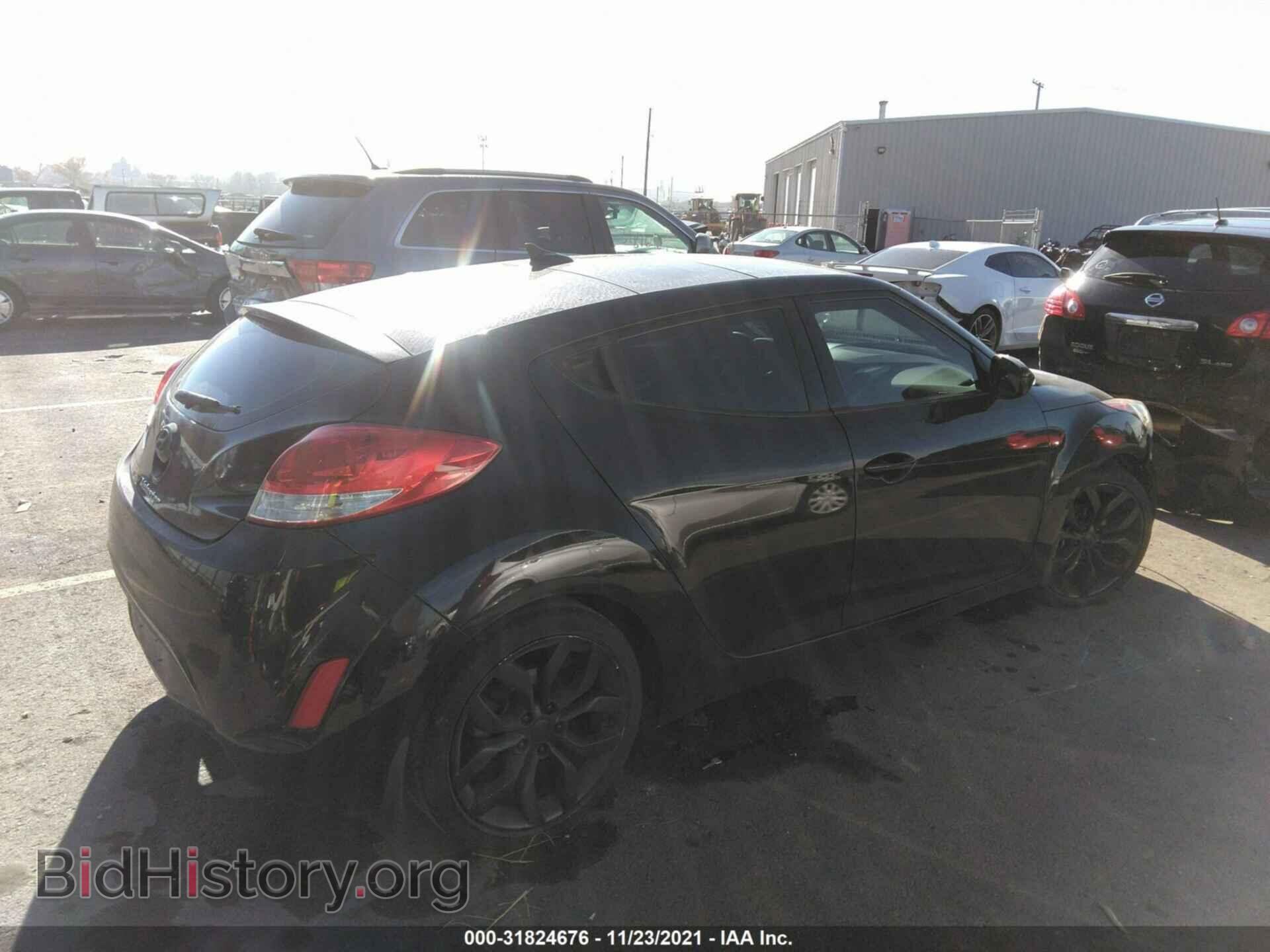2012 HYUNDAI VELOSTER - VIN: KMHTC6AD2CU079995 - Фото 4