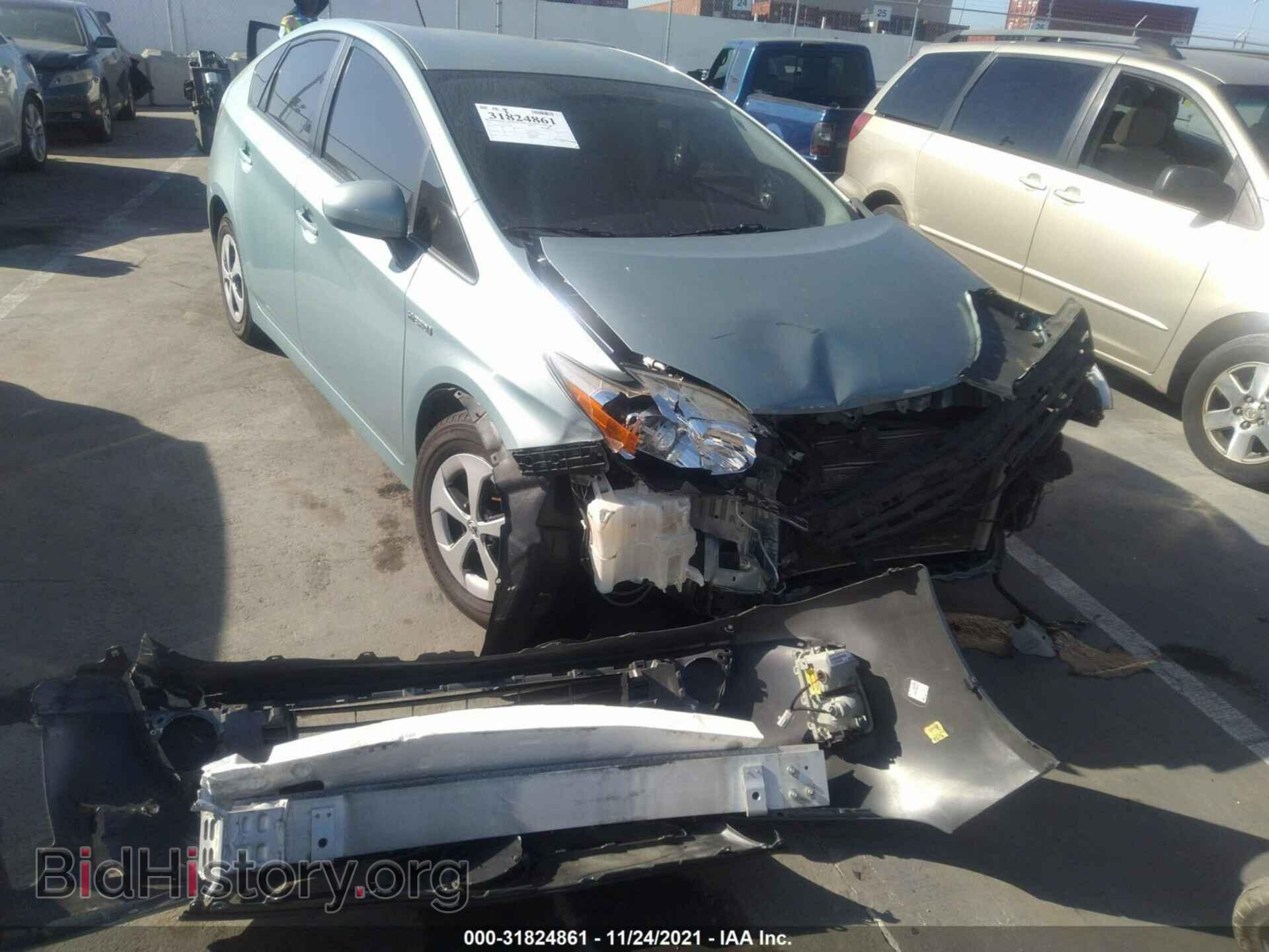 2013 TOYOTA PRIUS - VIN: JTDKN3DU8D5628700 - Фото 6