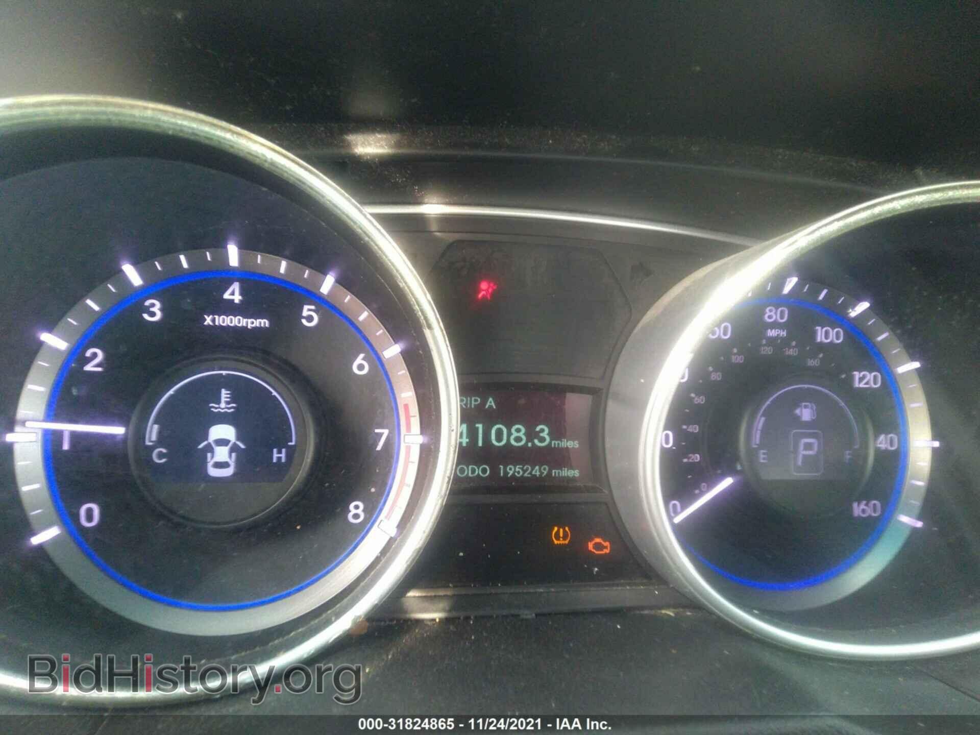2011 HYUNDAI SONATA - VIN: 5NPEC4AB7BH191250 - Фото 7