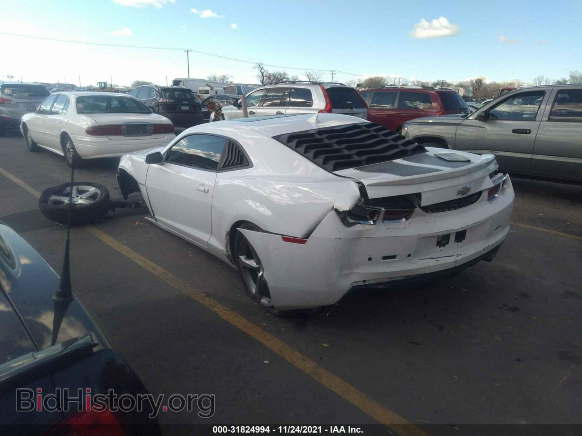 2013 CHEVROLET CAMARO - VIN: 2G1FT1EW1D9242532 - Фото 3