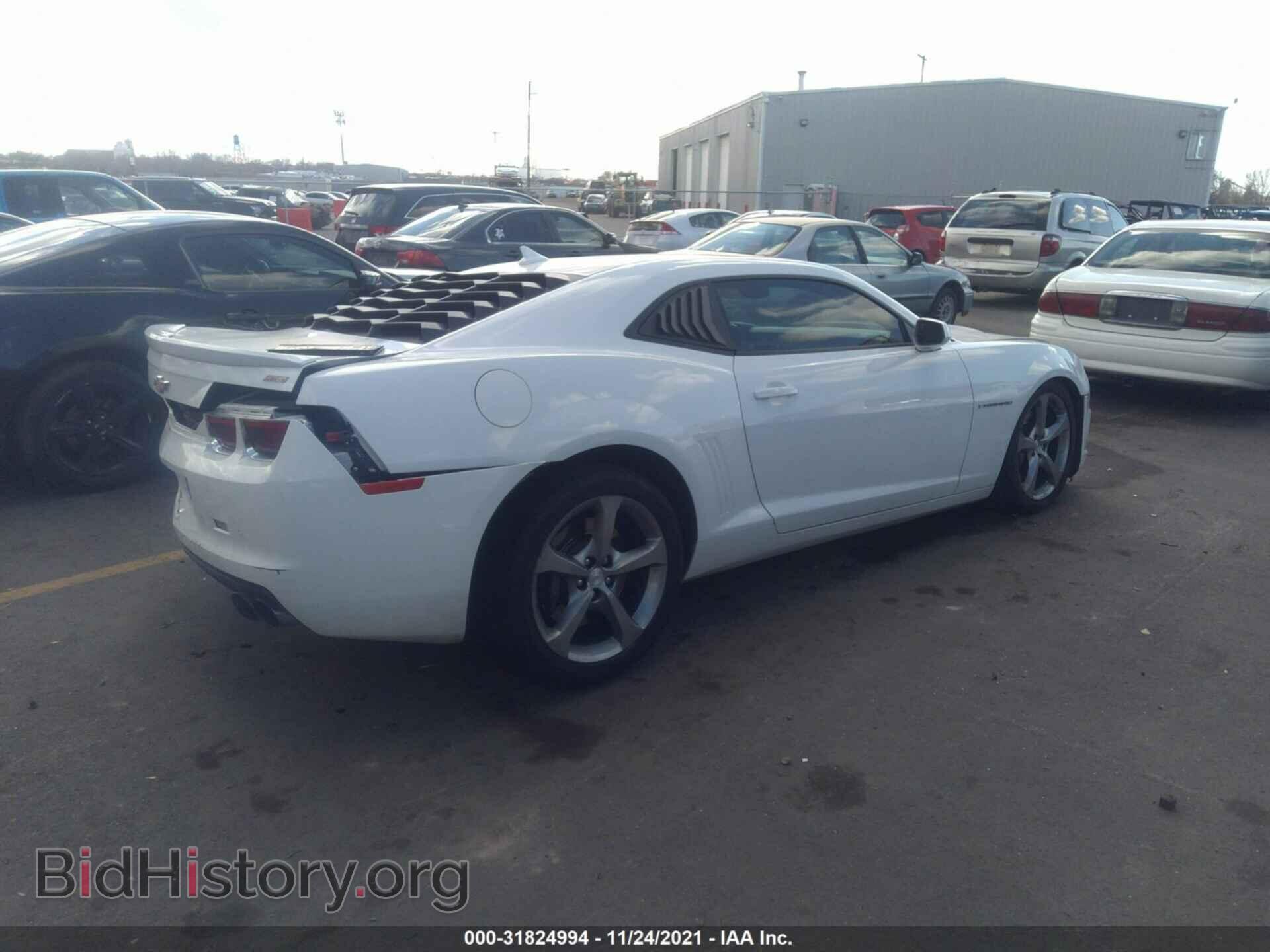 2013 CHEVROLET CAMARO - VIN: 2G1FT1EW1D9242532 - Фото 4