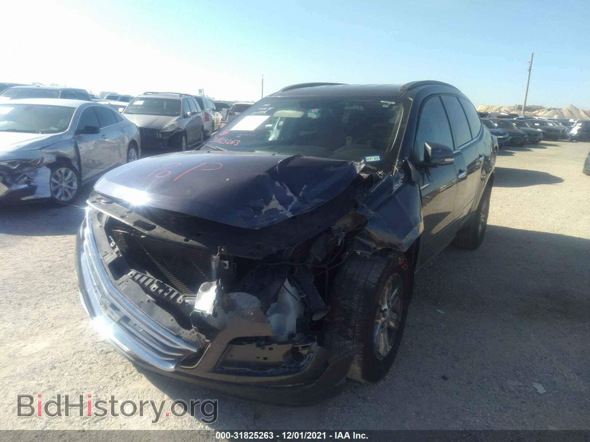 2014 CHEVROLET TRAVERSE - VIN: 1GNKRGKD3EJ192711 - Фото 2