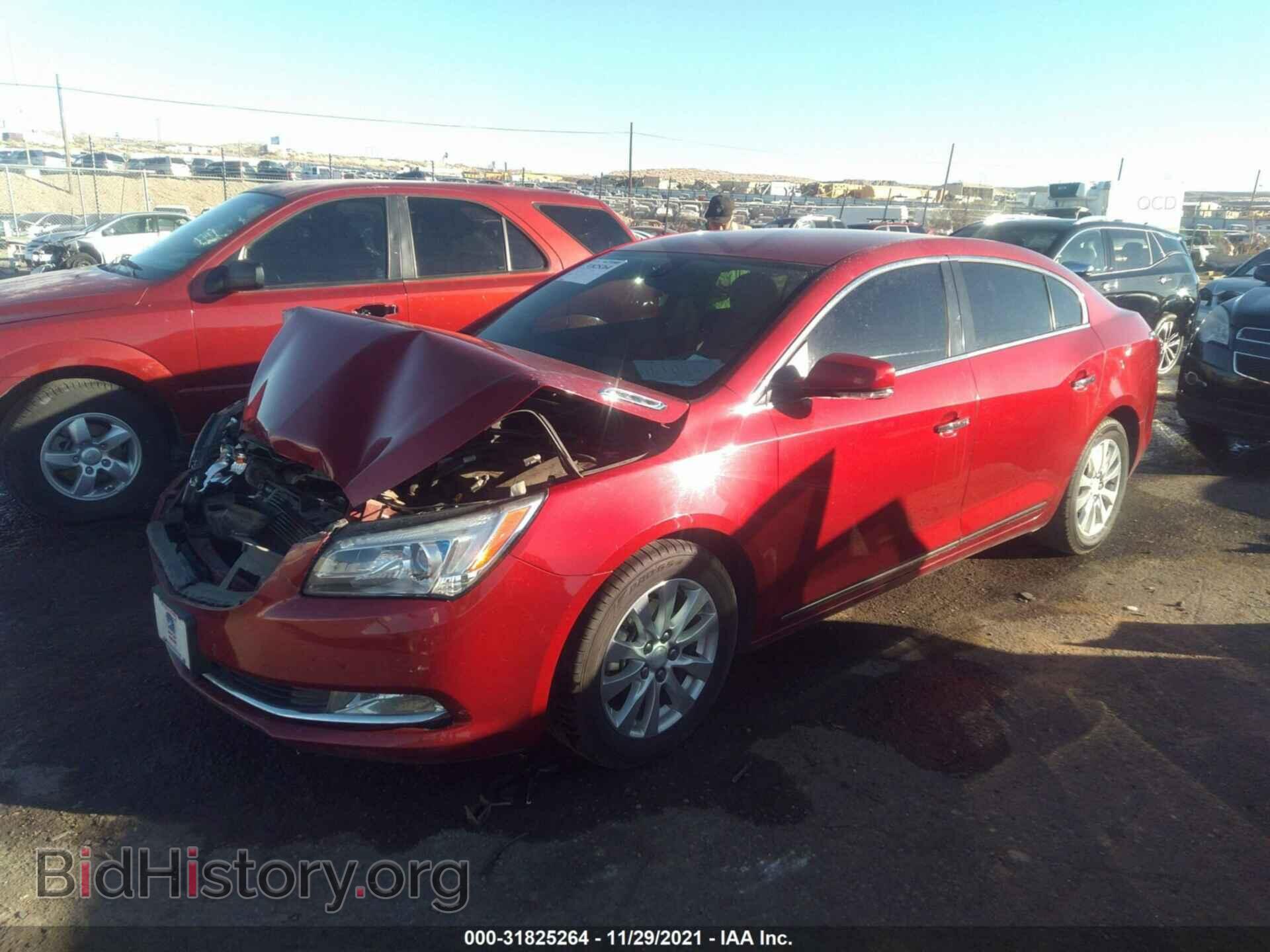 2014 BUICK LACROSSE - VIN: 1G4GB5GR3EF149450 - Фото 2