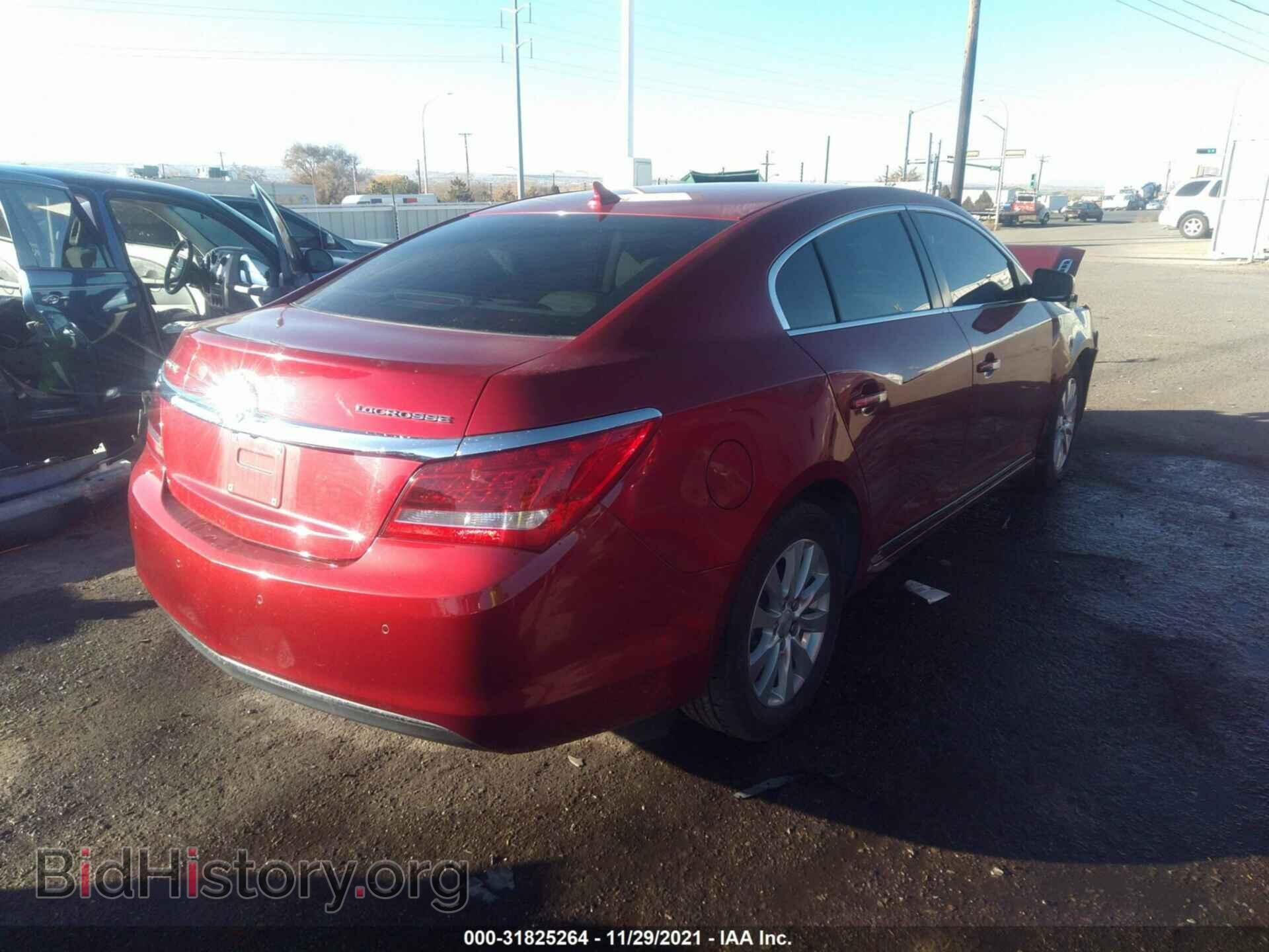 2014 BUICK LACROSSE - VIN: 1G4GB5GR3EF149450 - Фото 4