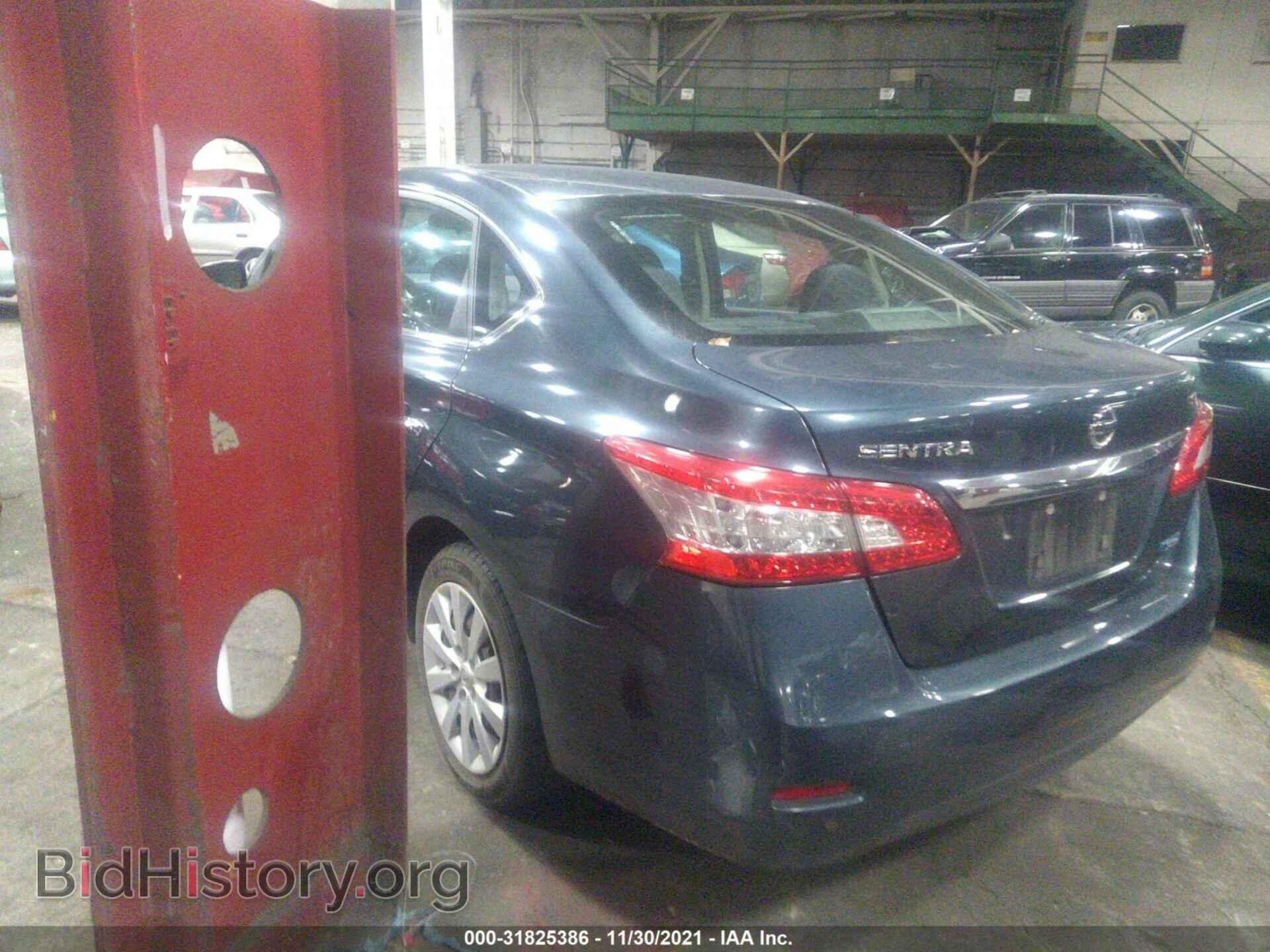 2014 NISSAN SENTRA - VIN: 3N1AB7AP1EL616533 - Фото 3