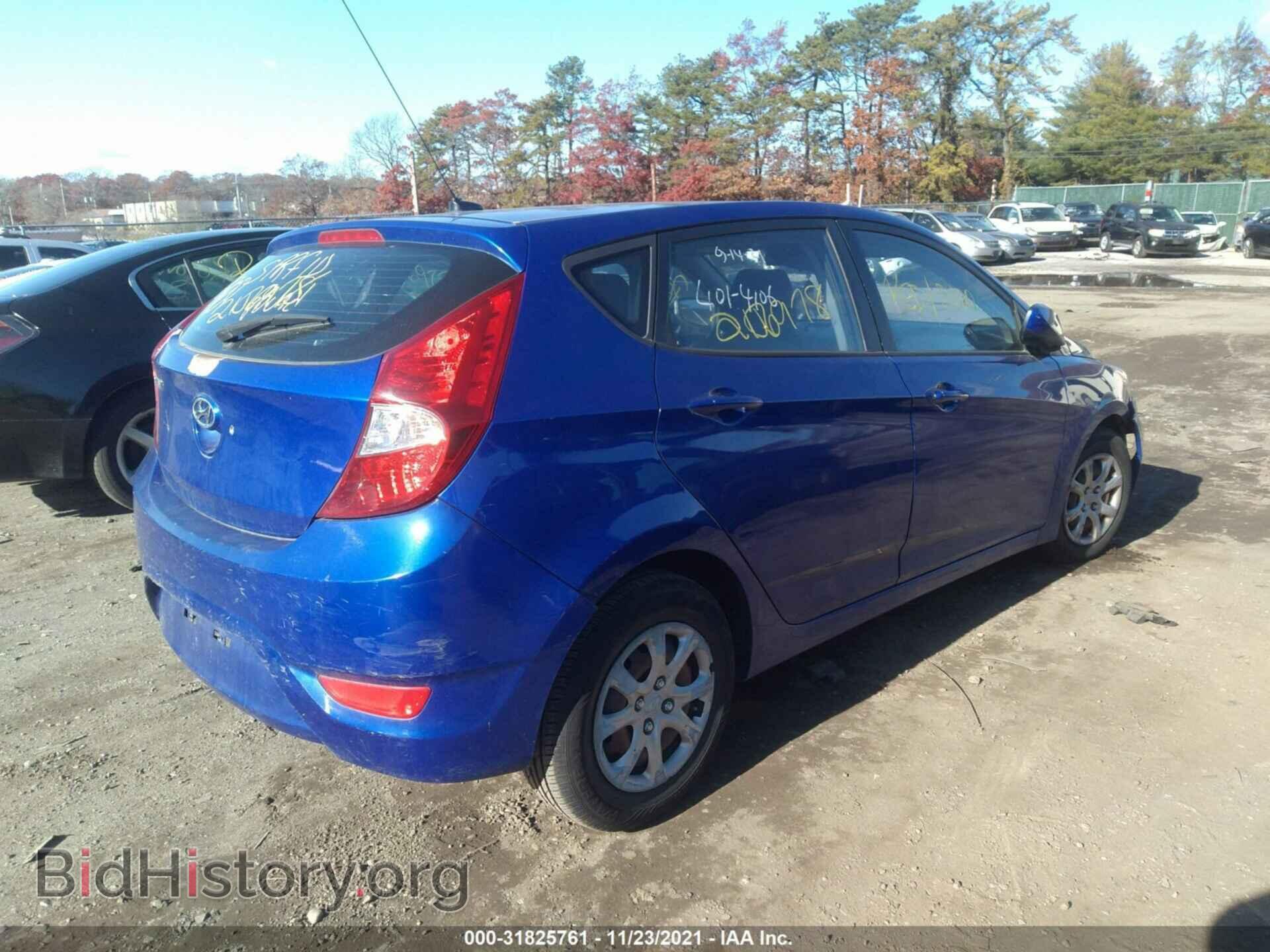 2014 HYUNDAI ACCENT - VIN: KMHCT5AE9EU175841 - Фото 4