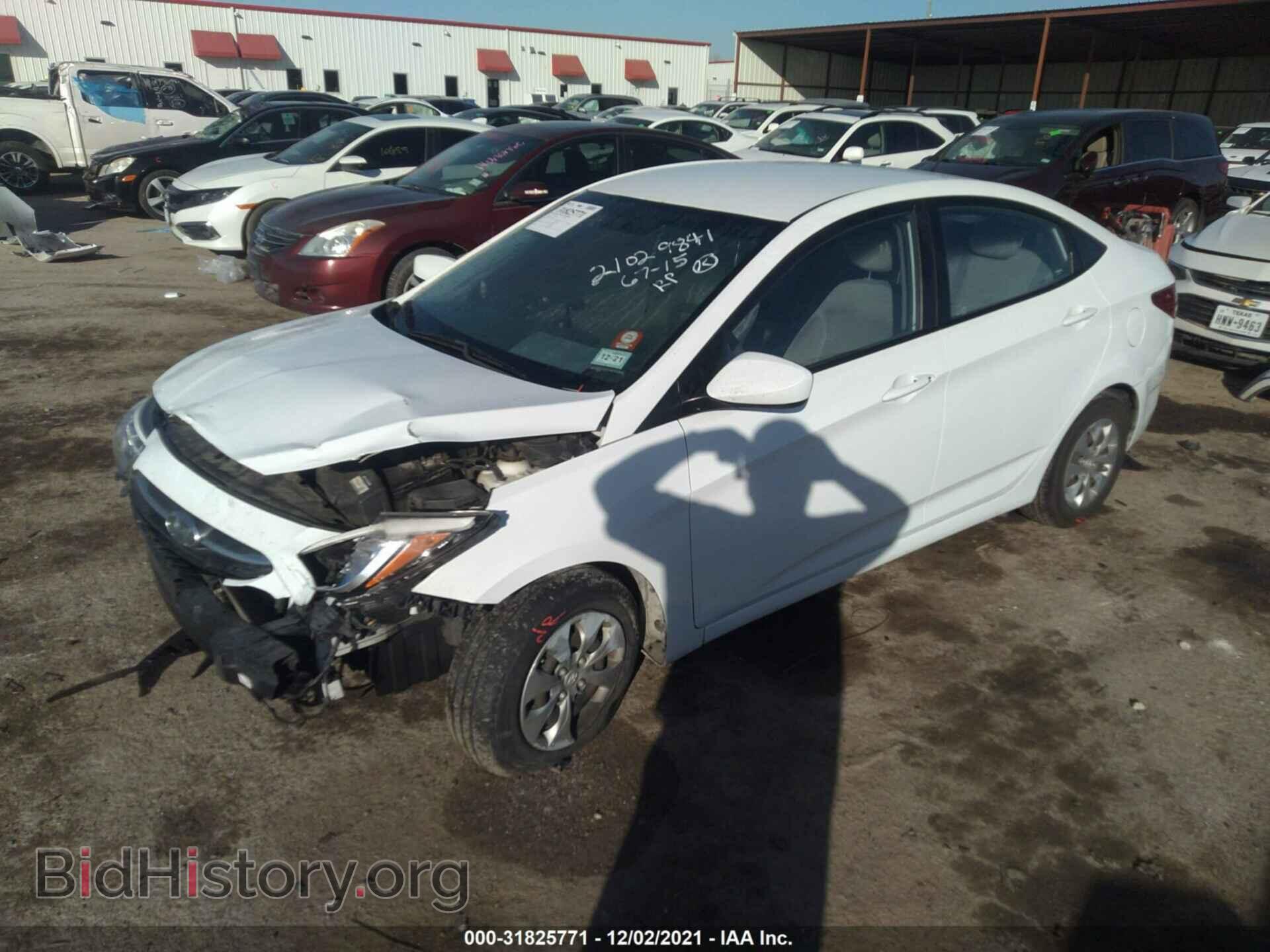 2016 HYUNDAI ACCENT - VIN: KMHCT4AE6GU961710 - Фото 2
