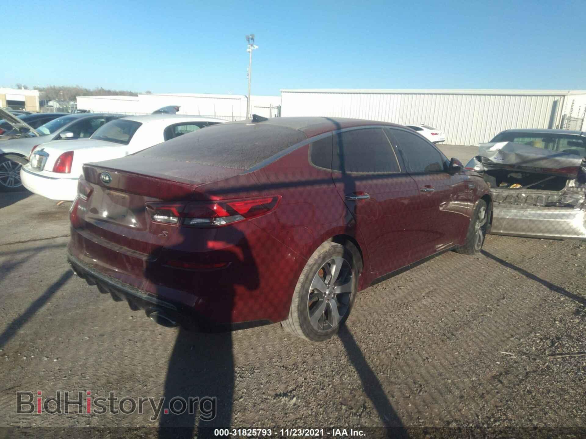 2019 KIA OPTIMA - VIN: 5XXGT4L38KG301894 - Фото 4