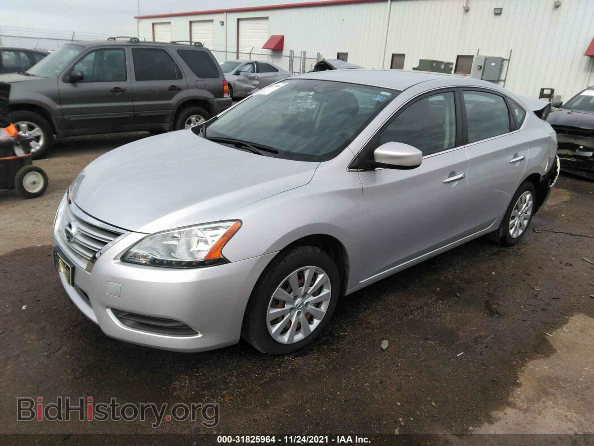 2014 NISSAN SENTRA - VIN: 3N1AB7AP3EY218548 - Фото 2