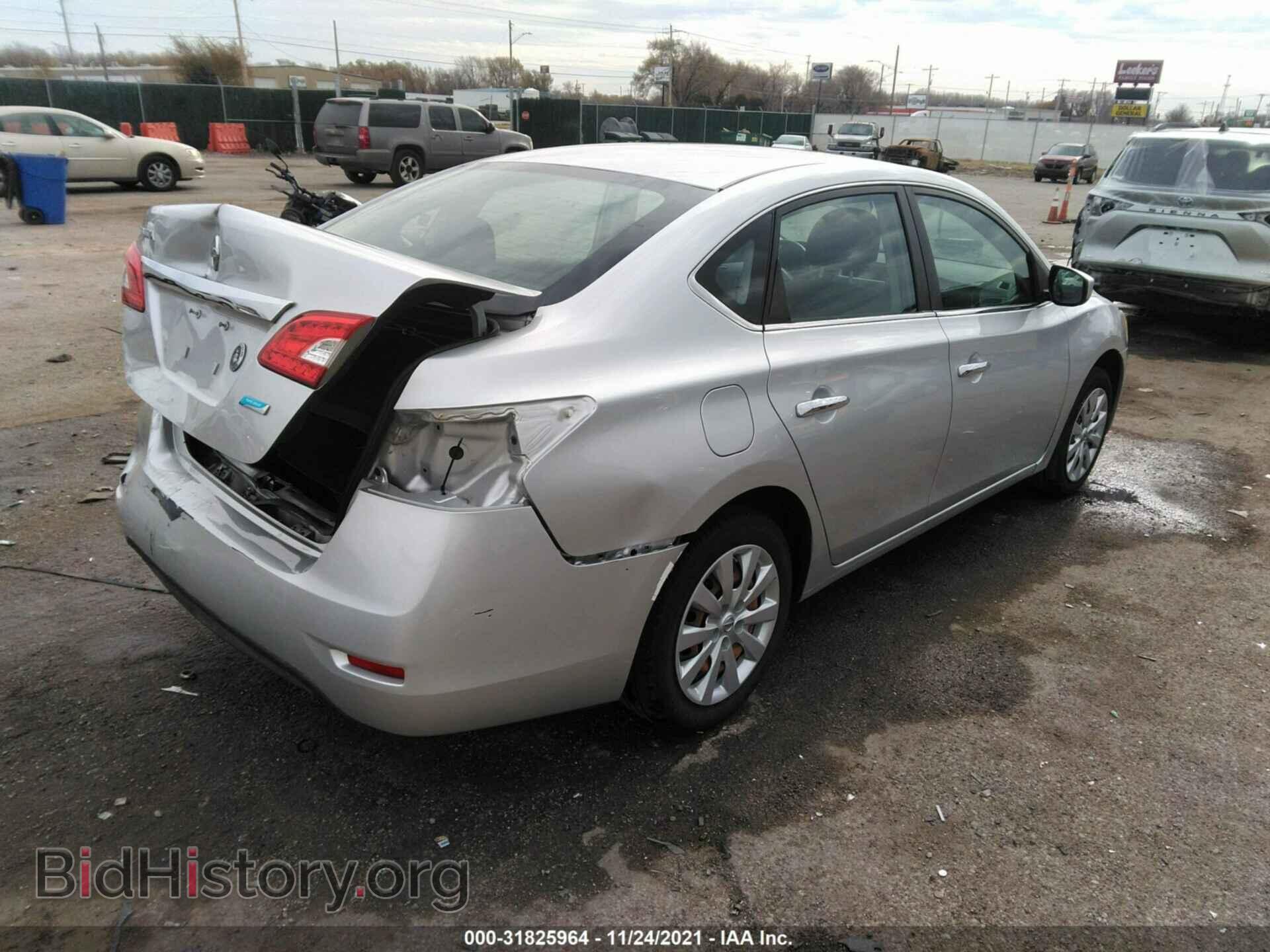 2014 NISSAN SENTRA - VIN: 3N1AB7AP3EY218548 - Фото 4