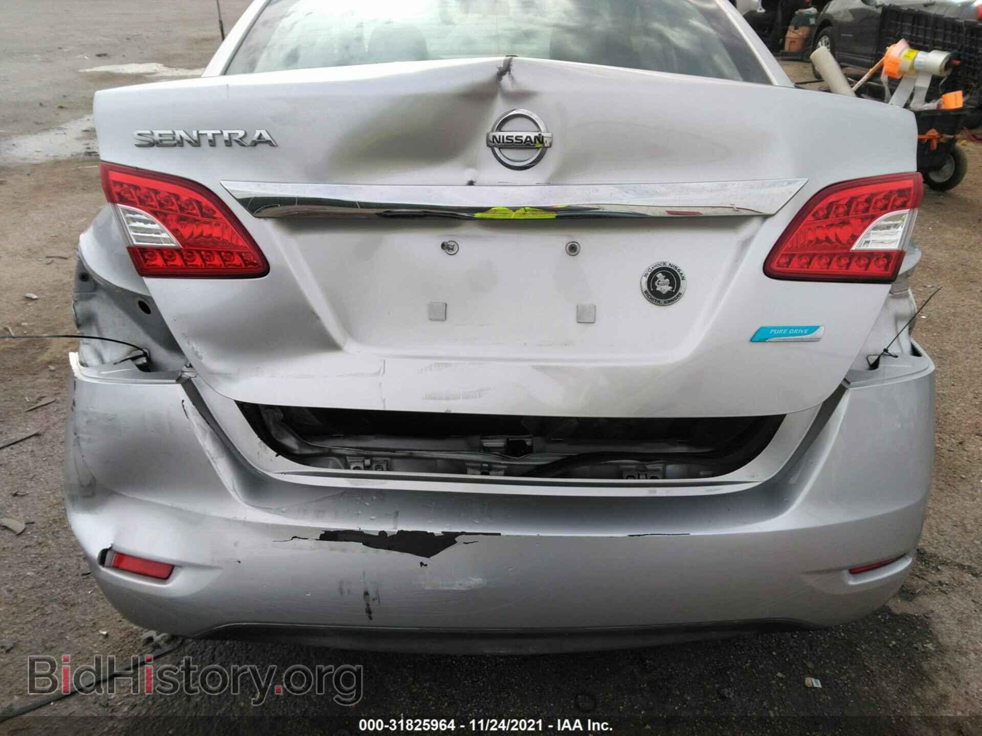 2014 NISSAN SENTRA - VIN: 3N1AB7AP3EY218548 - Фото 6