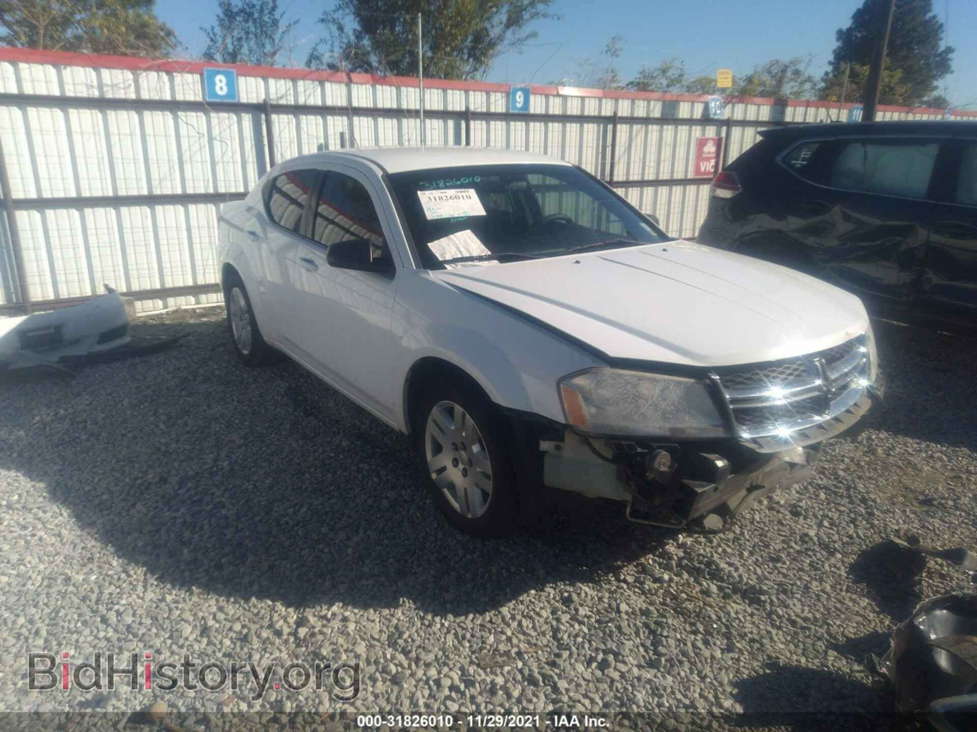 Photo 1B3BD4FB2BN592019 - DODGE AVENGER 2011