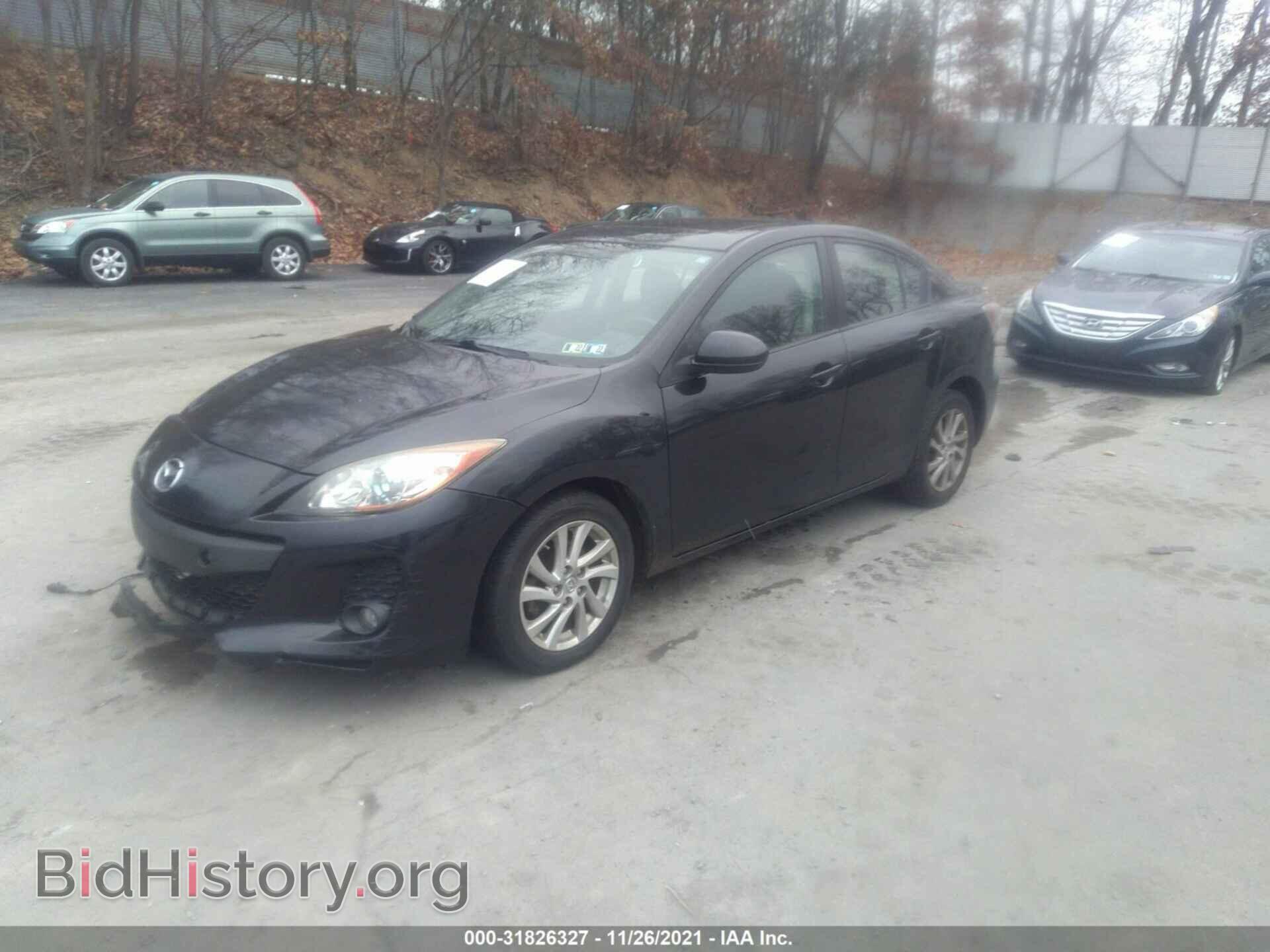 2012 MAZDA MAZDA3 - VIN: JM1BL1V86C1559247 - Фото 2