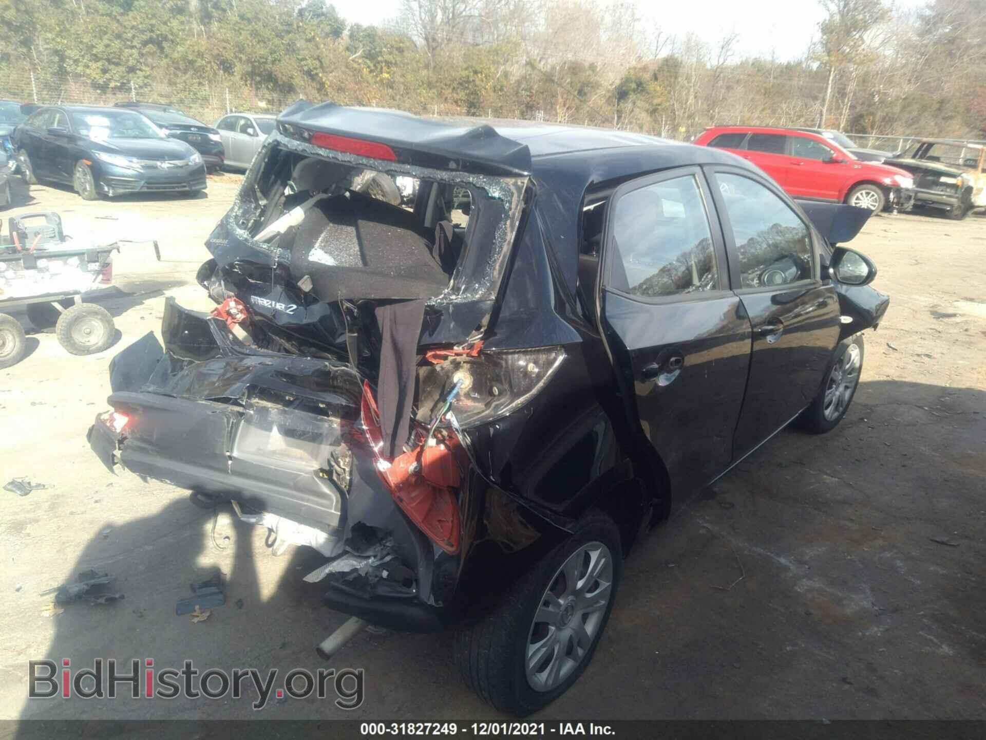 2012 MAZDA MAZDA2 - VIN: JM1DE1KY4C0132369 - Фото 4