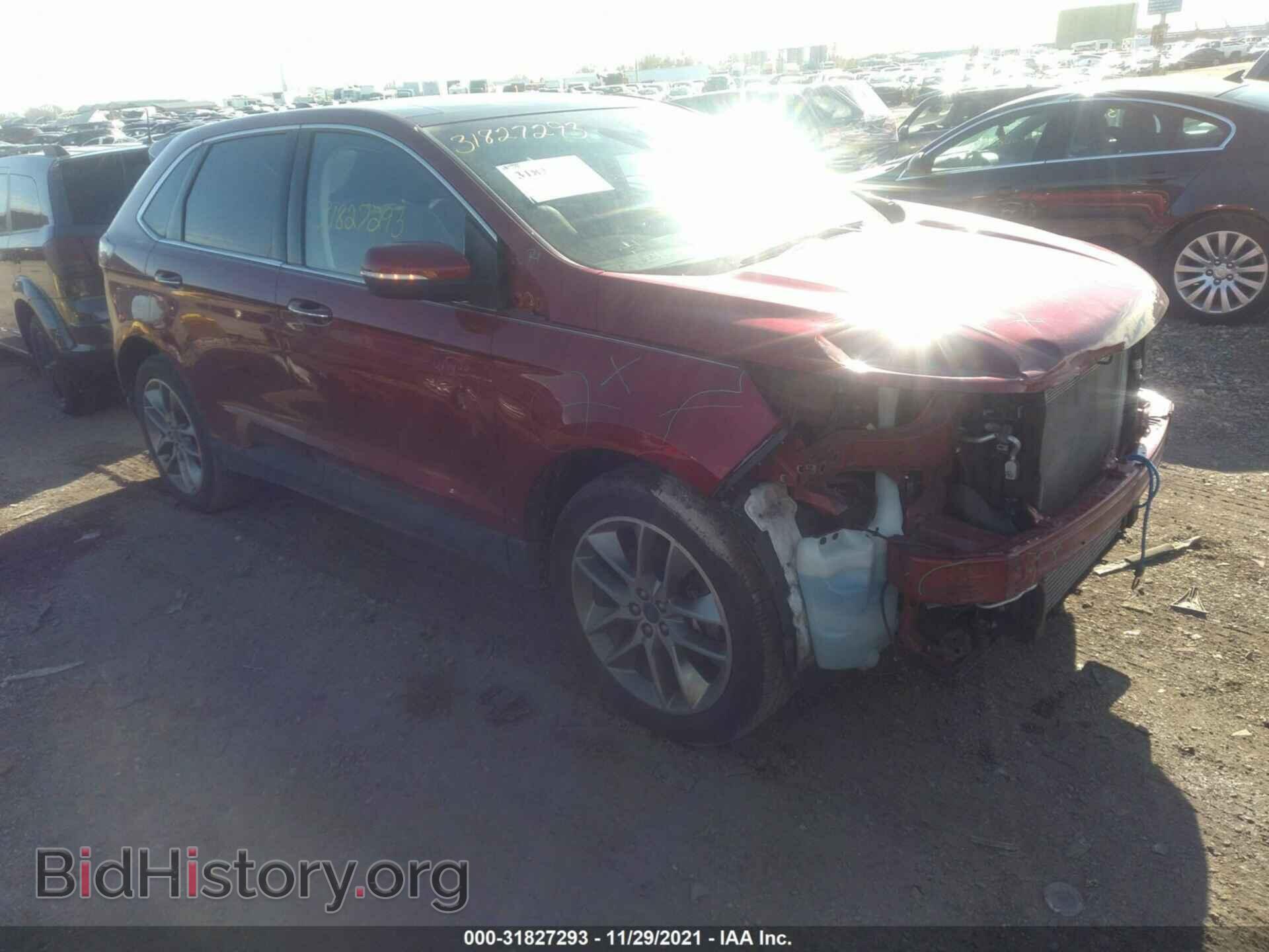 Photo 2FMPK4K94FBB65337 - FORD EDGE 2015