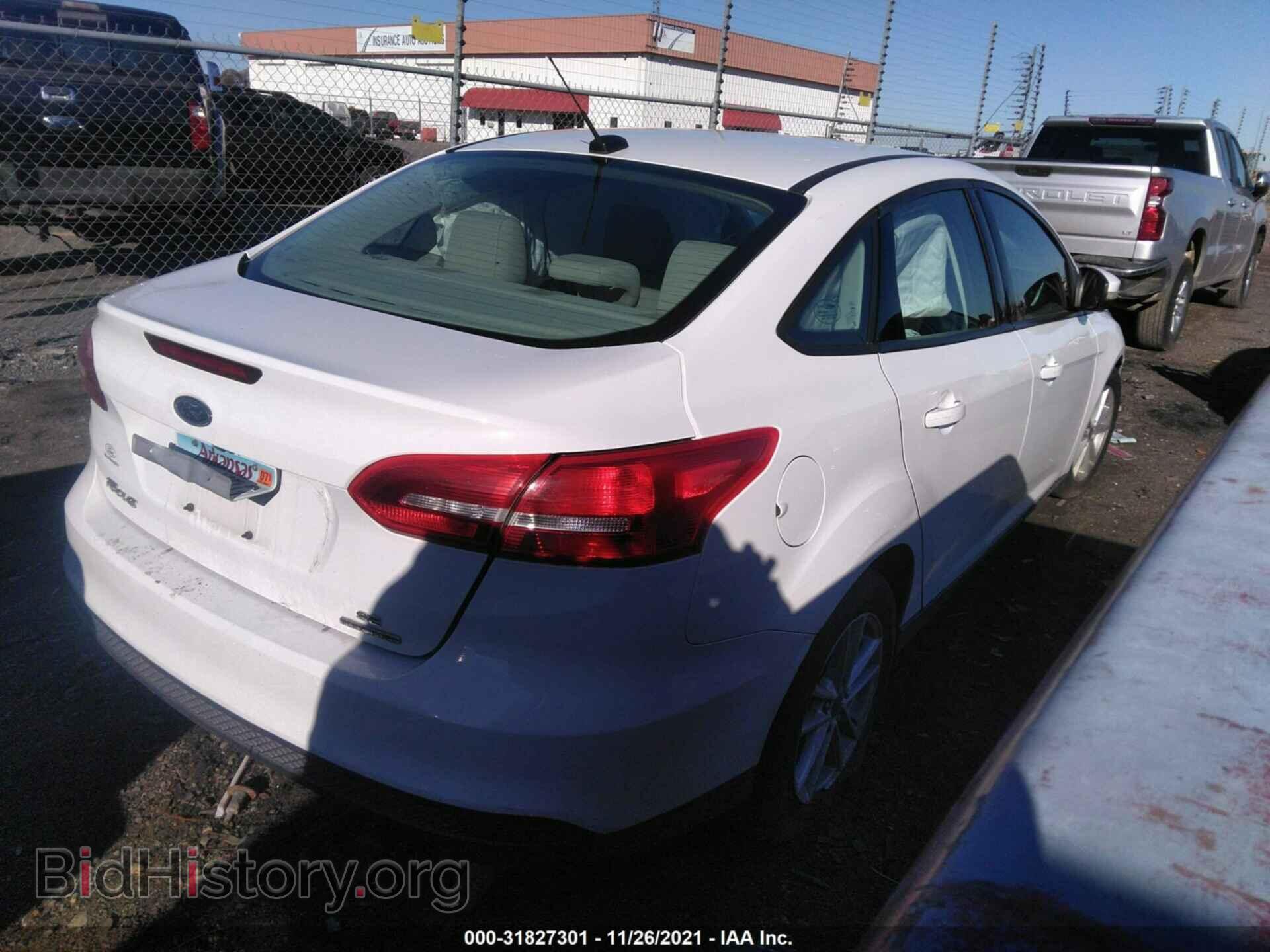 2016 FORD FOCUS - VIN: 1FADP3F20GL350251 - Фото 4