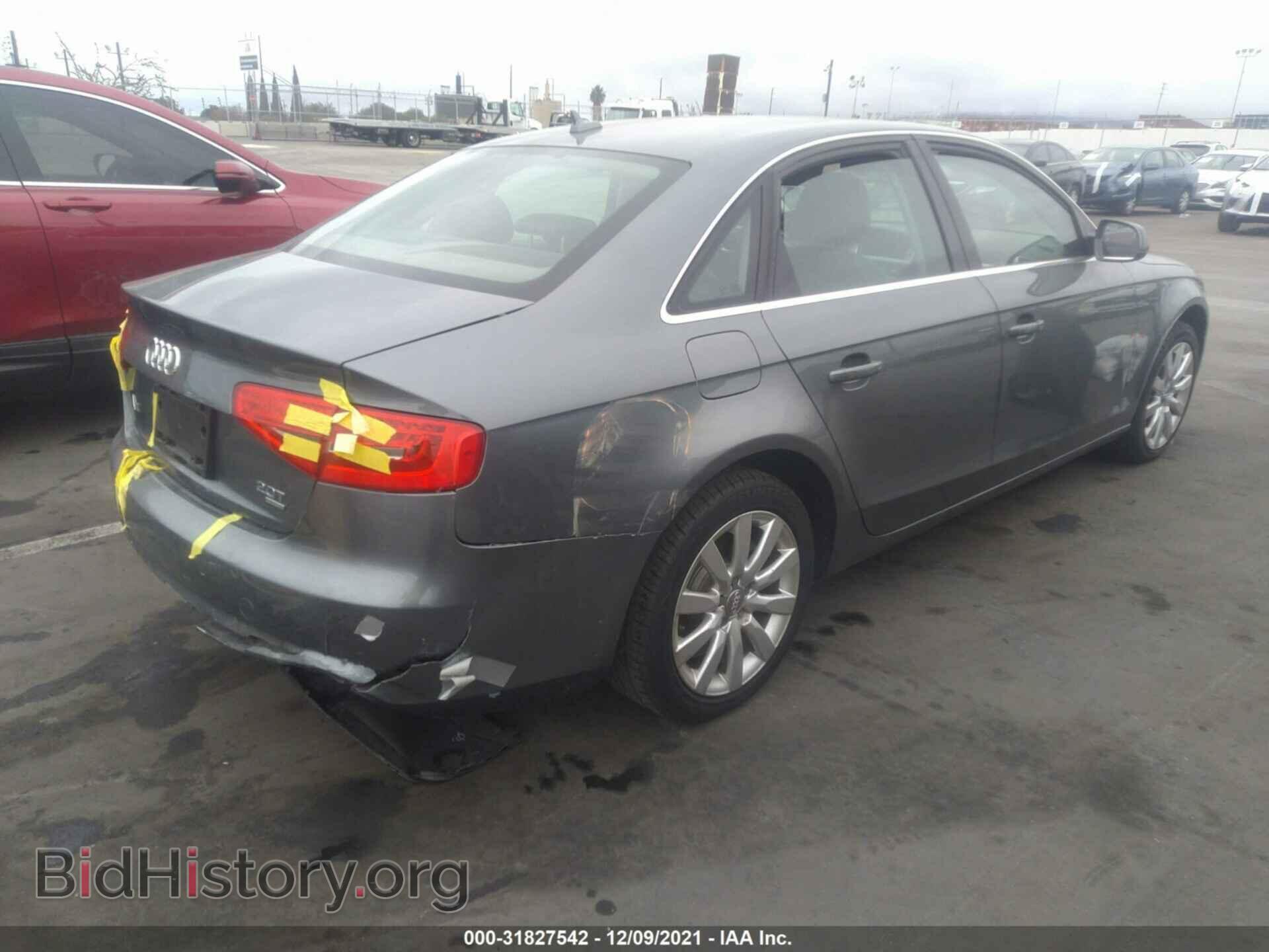 2013 AUDI A4 - VIN: WAUBFAFL5DN040062 - Фото 4
