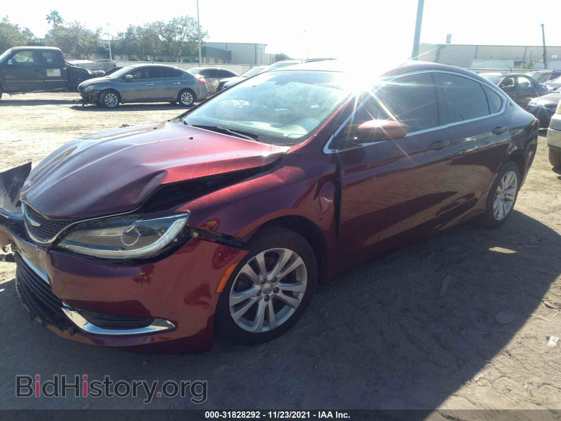 2016 CHRYSLER 200 - VIN: 1C3CCCAB6GN130453 - Фото 2
