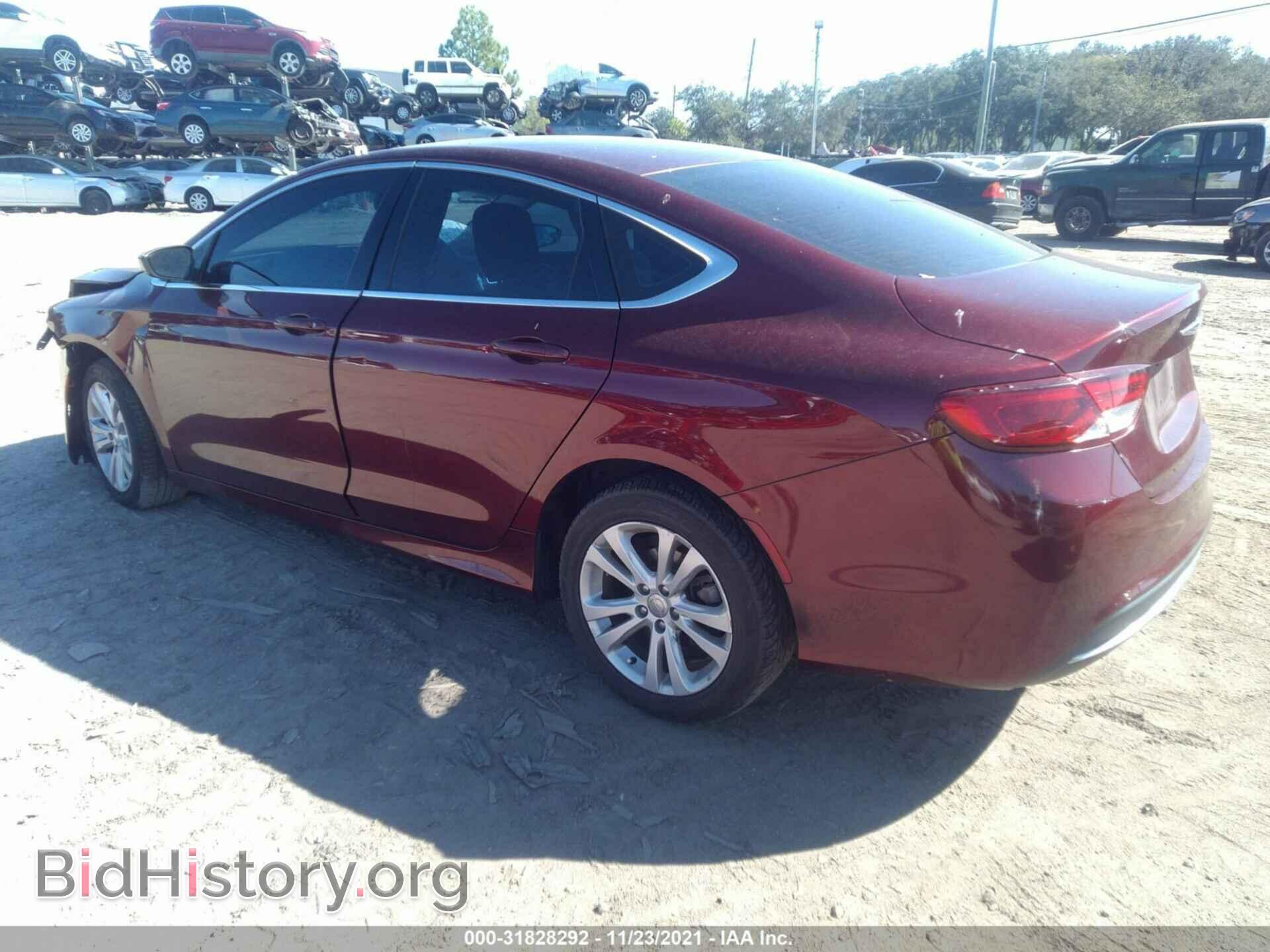2016 CHRYSLER 200 - VIN: 1C3CCCAB6GN130453 - Фото 3
