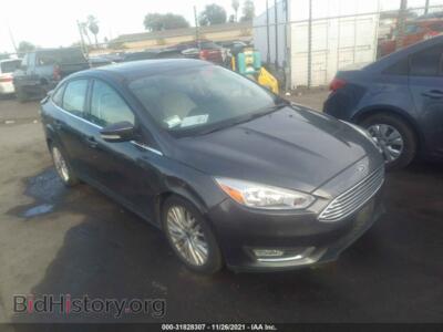 2017 Ford FOCUS Titanium, черный — VIN 1FADP3J20HL287788, IAAI