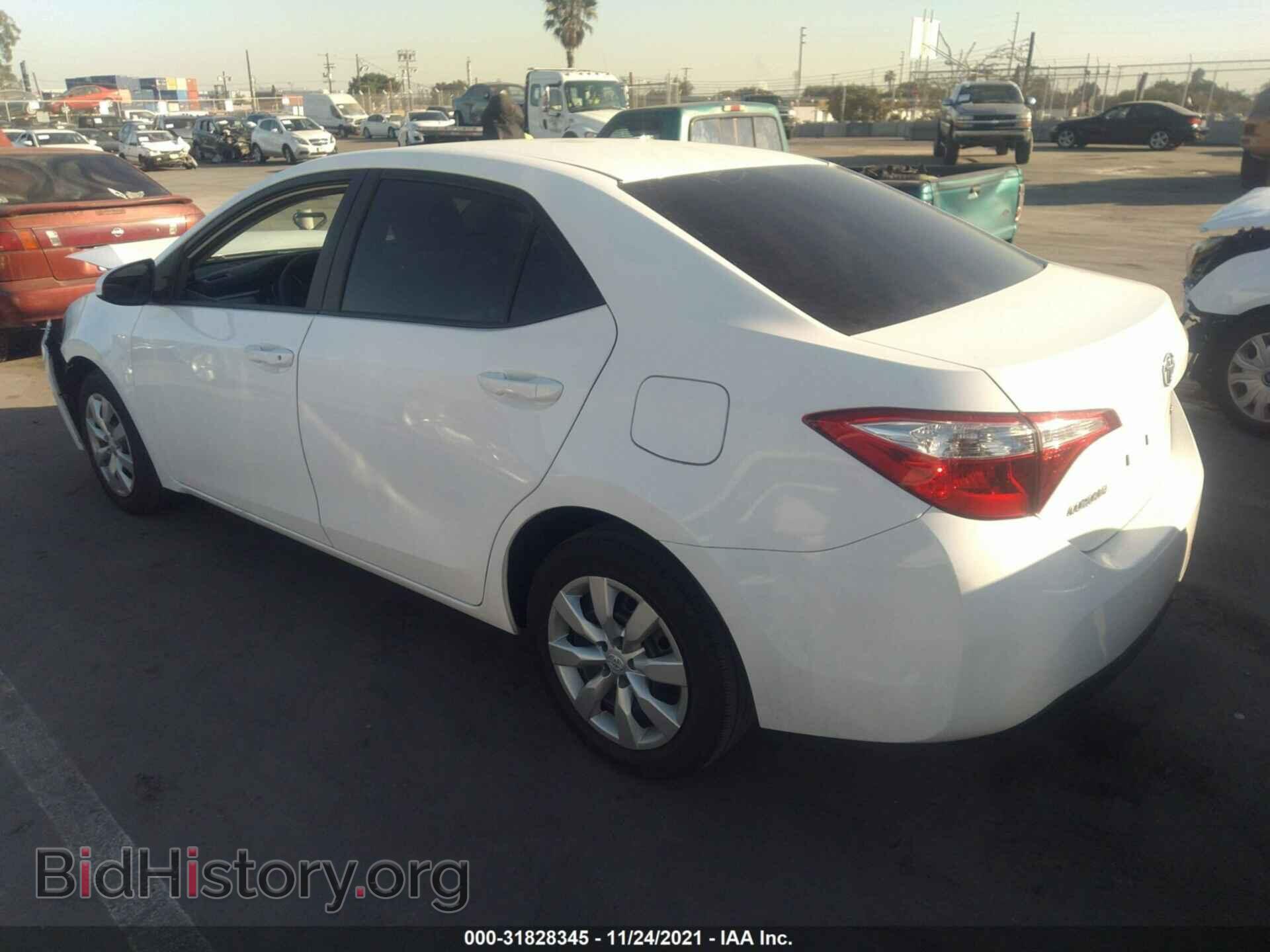 2016 TOYOTA COROLLA - VIN: 5YFBURHE6GP562065 - Фото 3