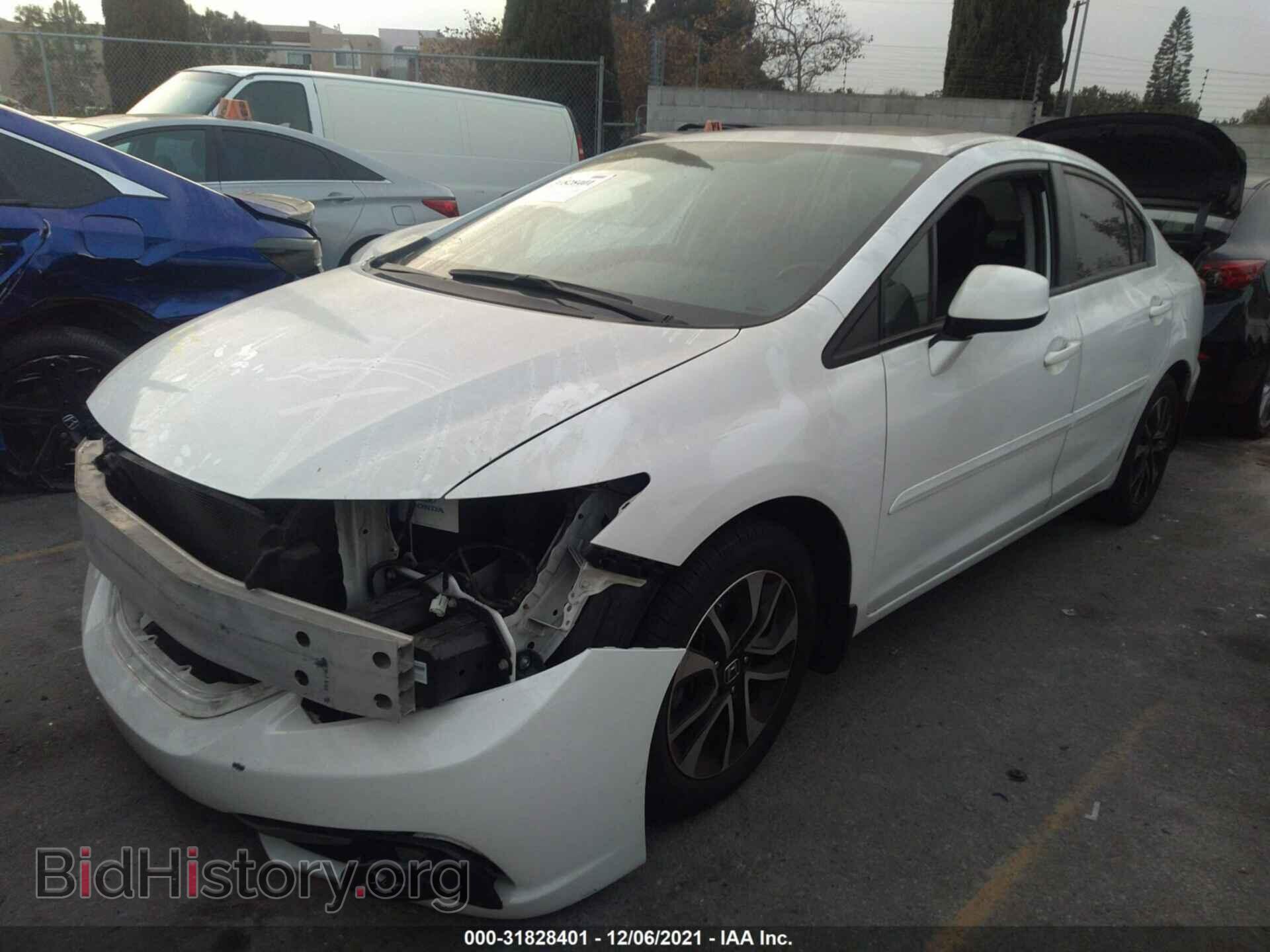 2013 HONDA CIVIC SDN - VIN: 19XFB2F96DE226238 - Фото 2