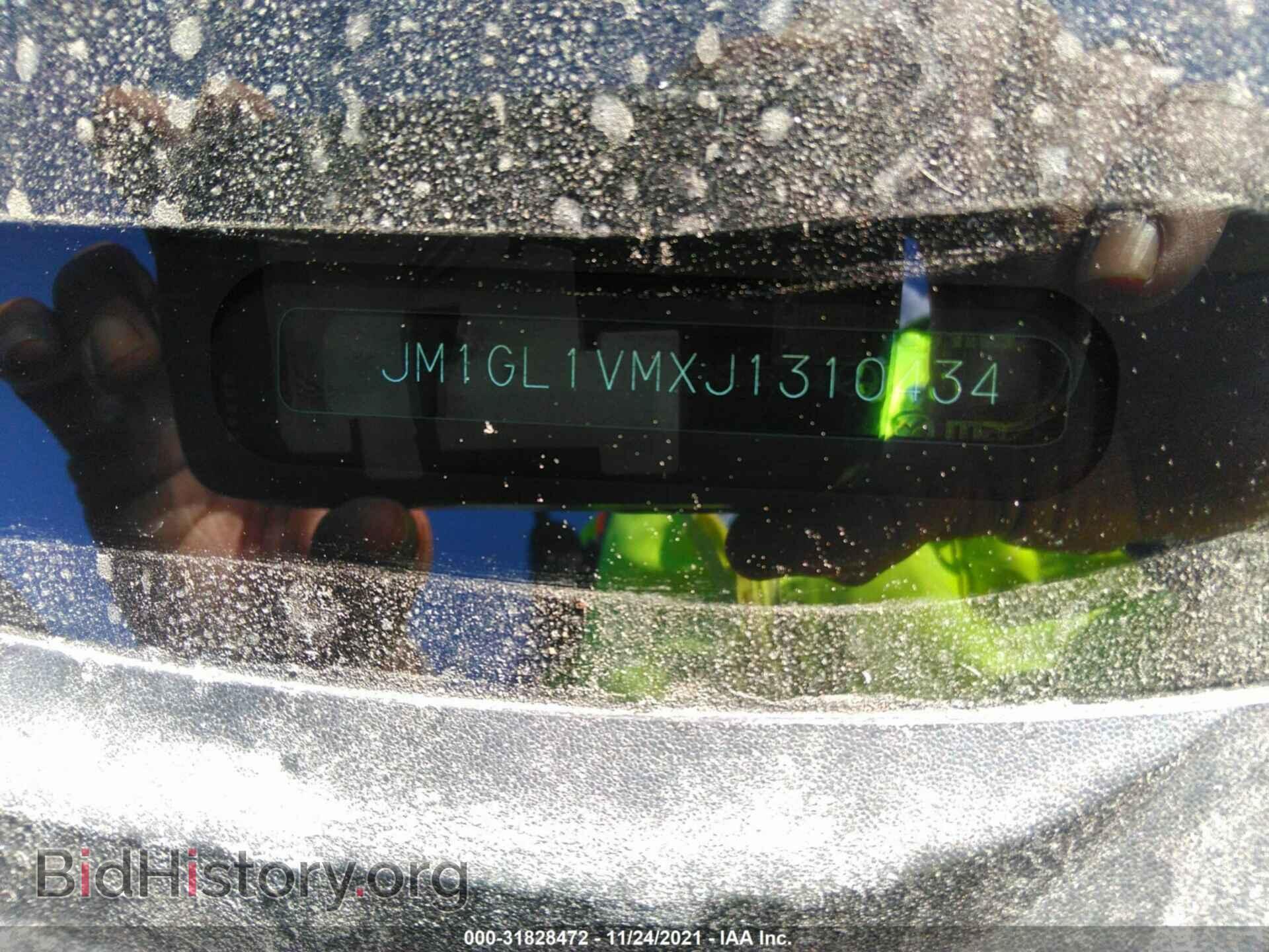 2018 MAZDA MAZDA6 - VIN: JM1GL1VMXJ1310434 - Фото 9