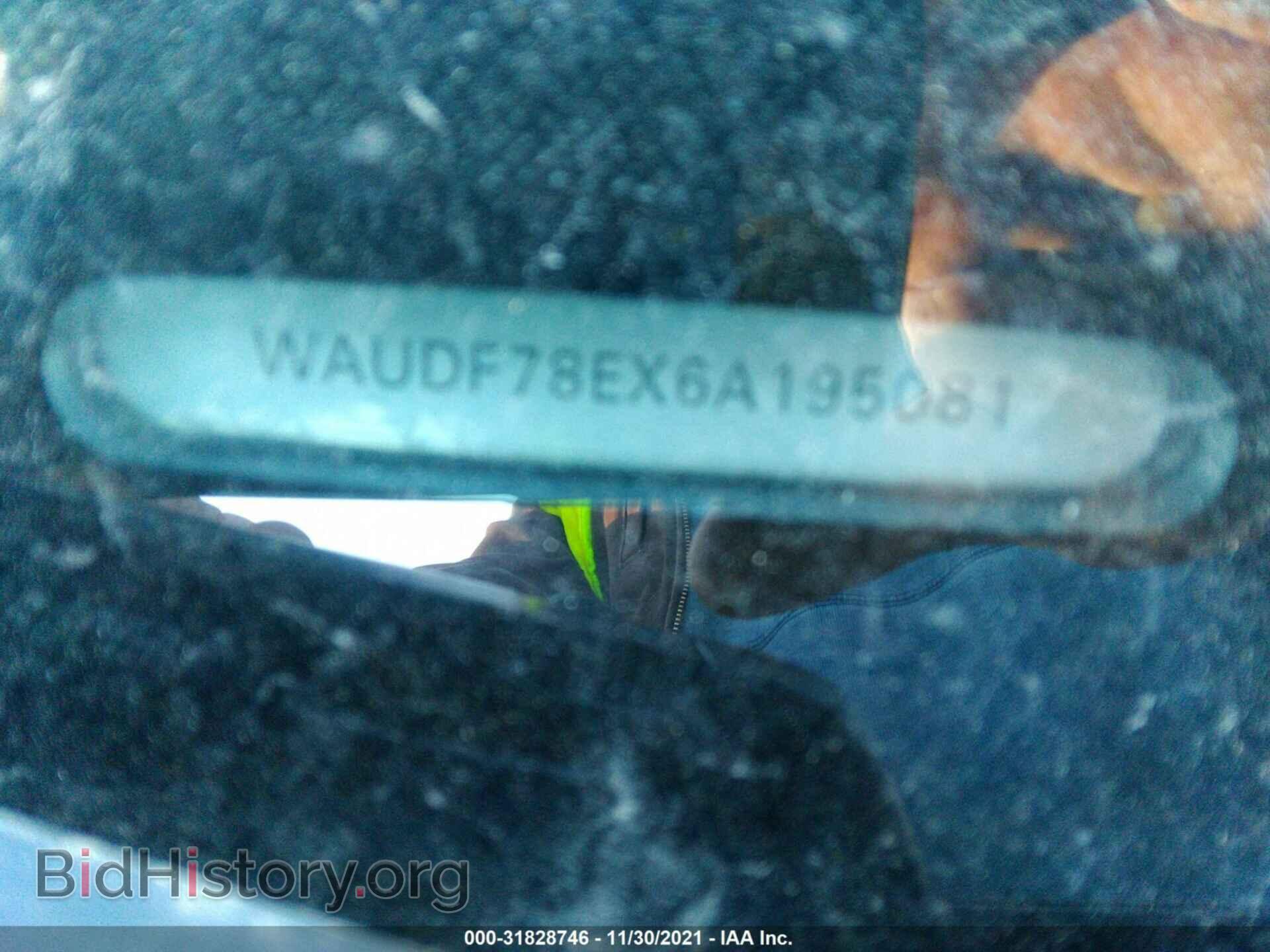 2006 AUDI A4 - VIN: WAUDF78EX6A195081 - Фото 9