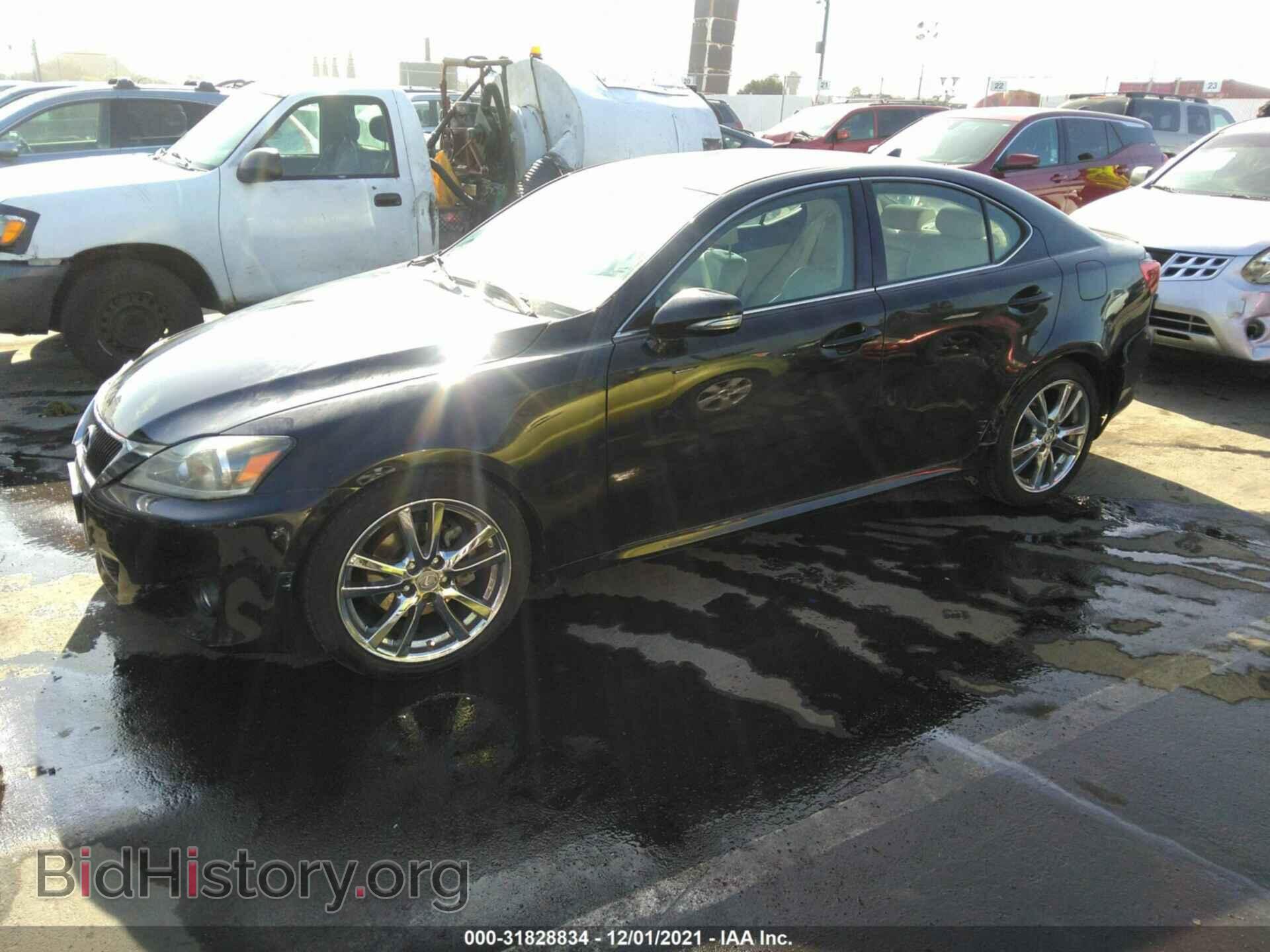 2011 LEXUS IS 250 - VIN: JTHBF5C22B5141707 - Фото 2
