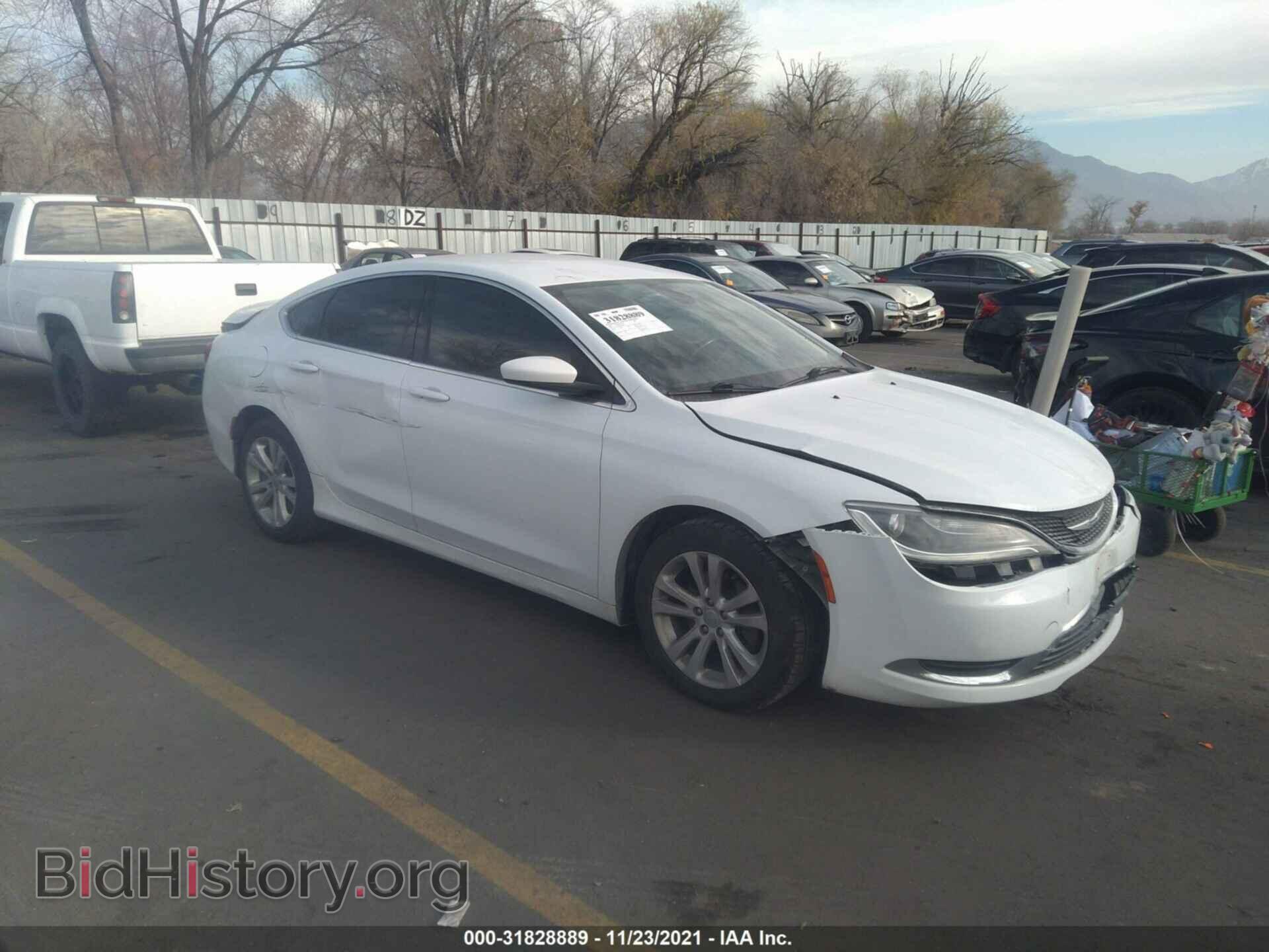 Фотография 1C3CCCAB5FN604262 - CHRYSLER 200 2015
