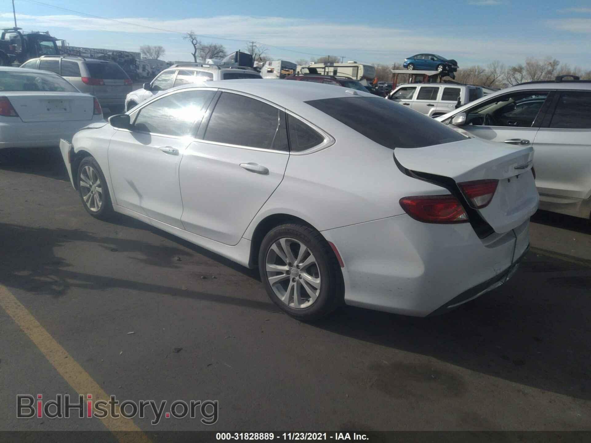 2015 CHRYSLER 200 - VIN: 1C3CCCAB5FN604262 - Фото 3