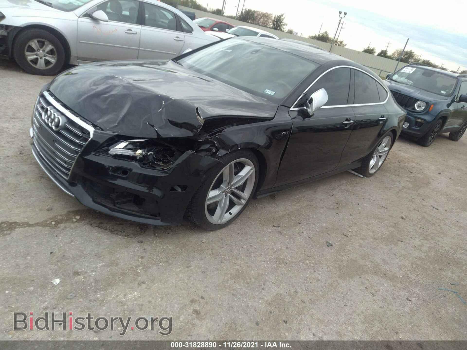 2014 AUDI S7 - VIN: WAUW2AFC7EN121868 - Фото 2