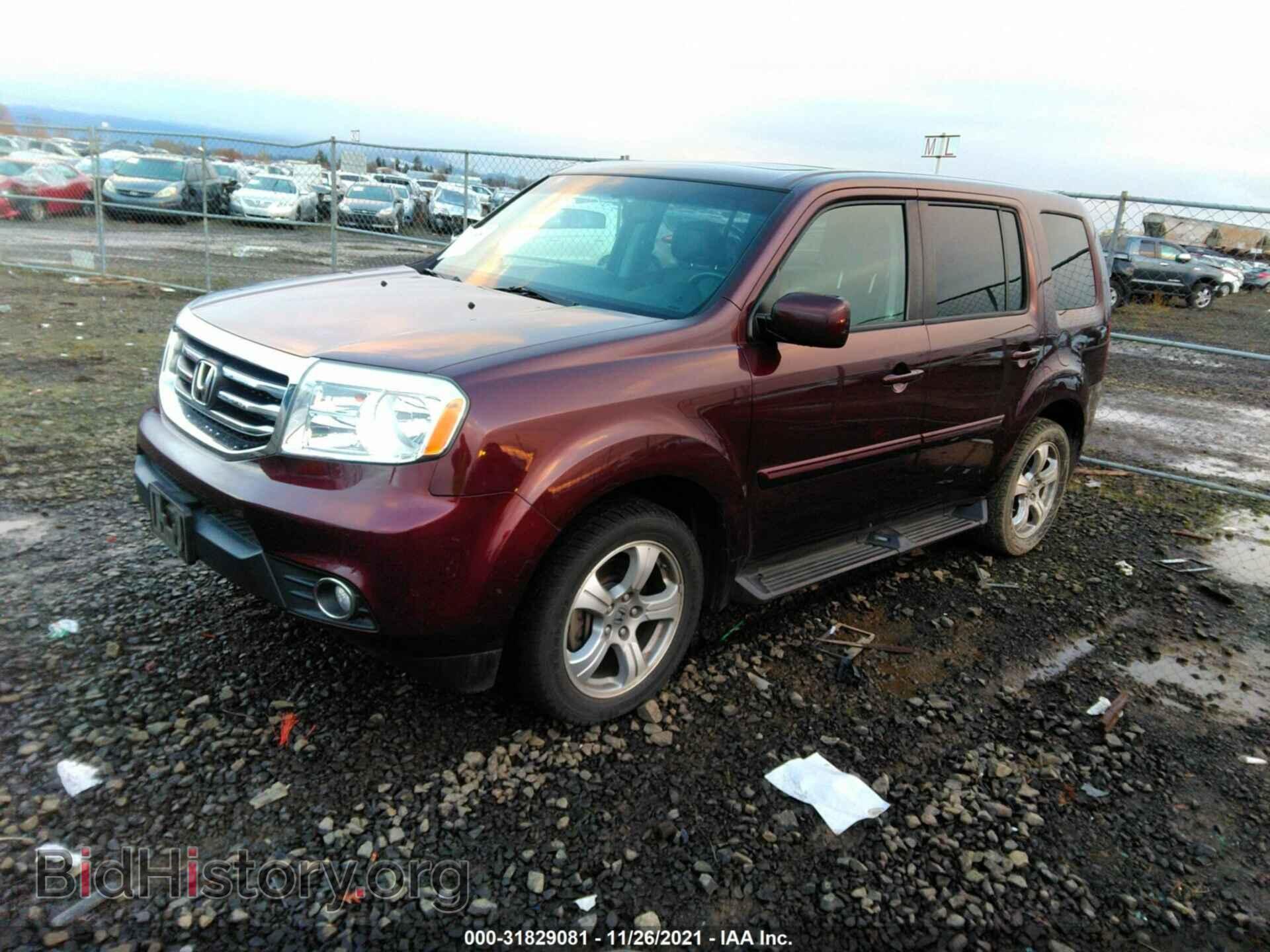 2012 HONDA PILOT - VIN: 5FNYF4H52CB078102 - Фото 2