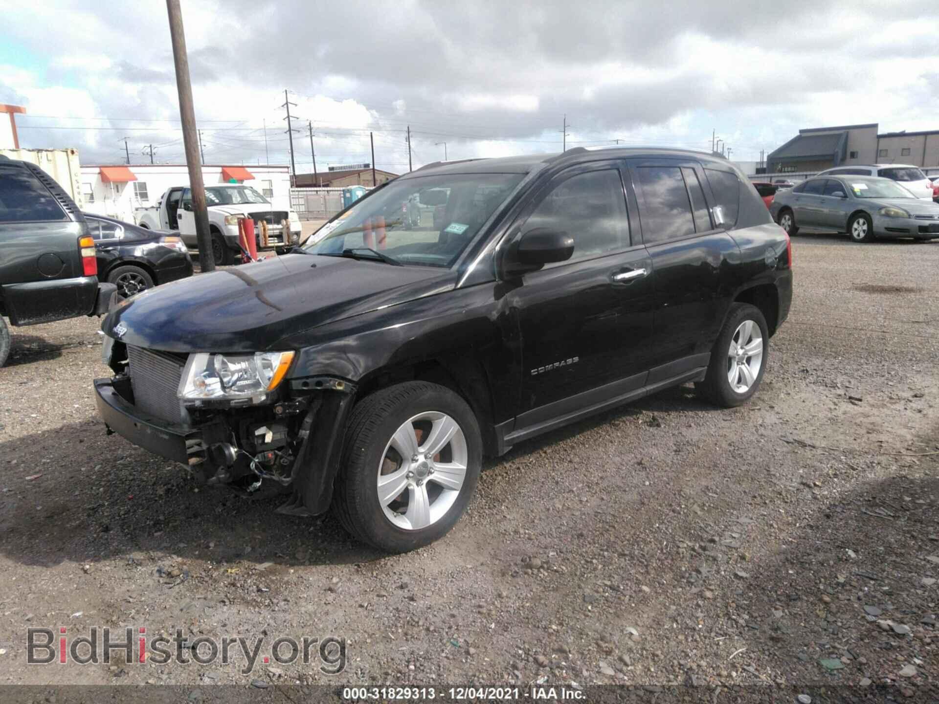 2012 JEEP COMPASS - VIN: 1C4NJCBB8CD589640 - Фото 2