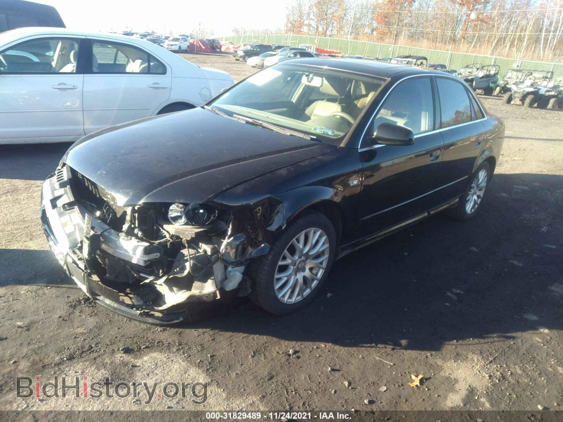 2008 AUDI A4 - VIN: WAUAF78E38A144429 - Фото 2