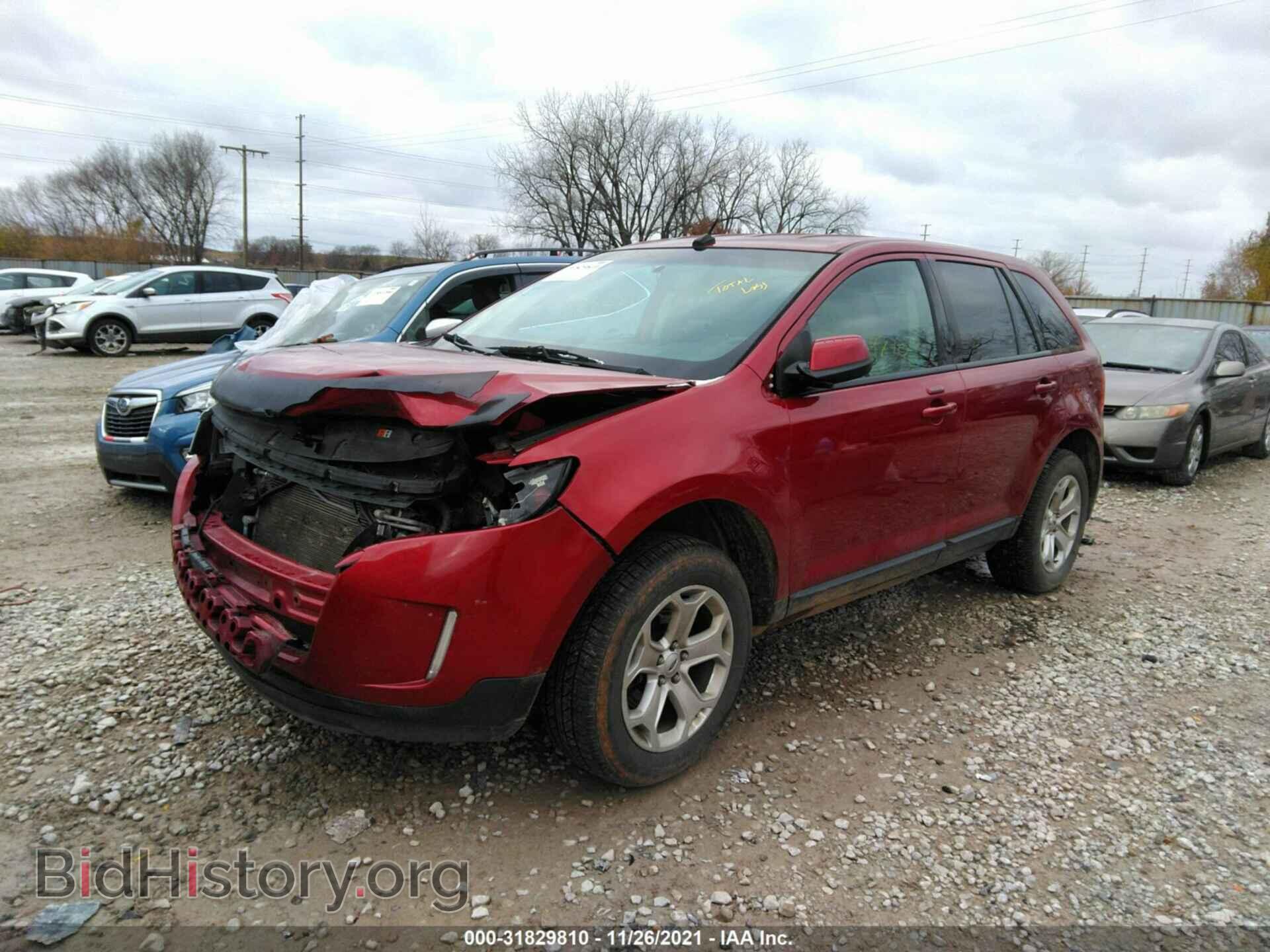 2014 FORD EDGE - VIN: 2FMDK4JC7EBB17135 - Photo 2
