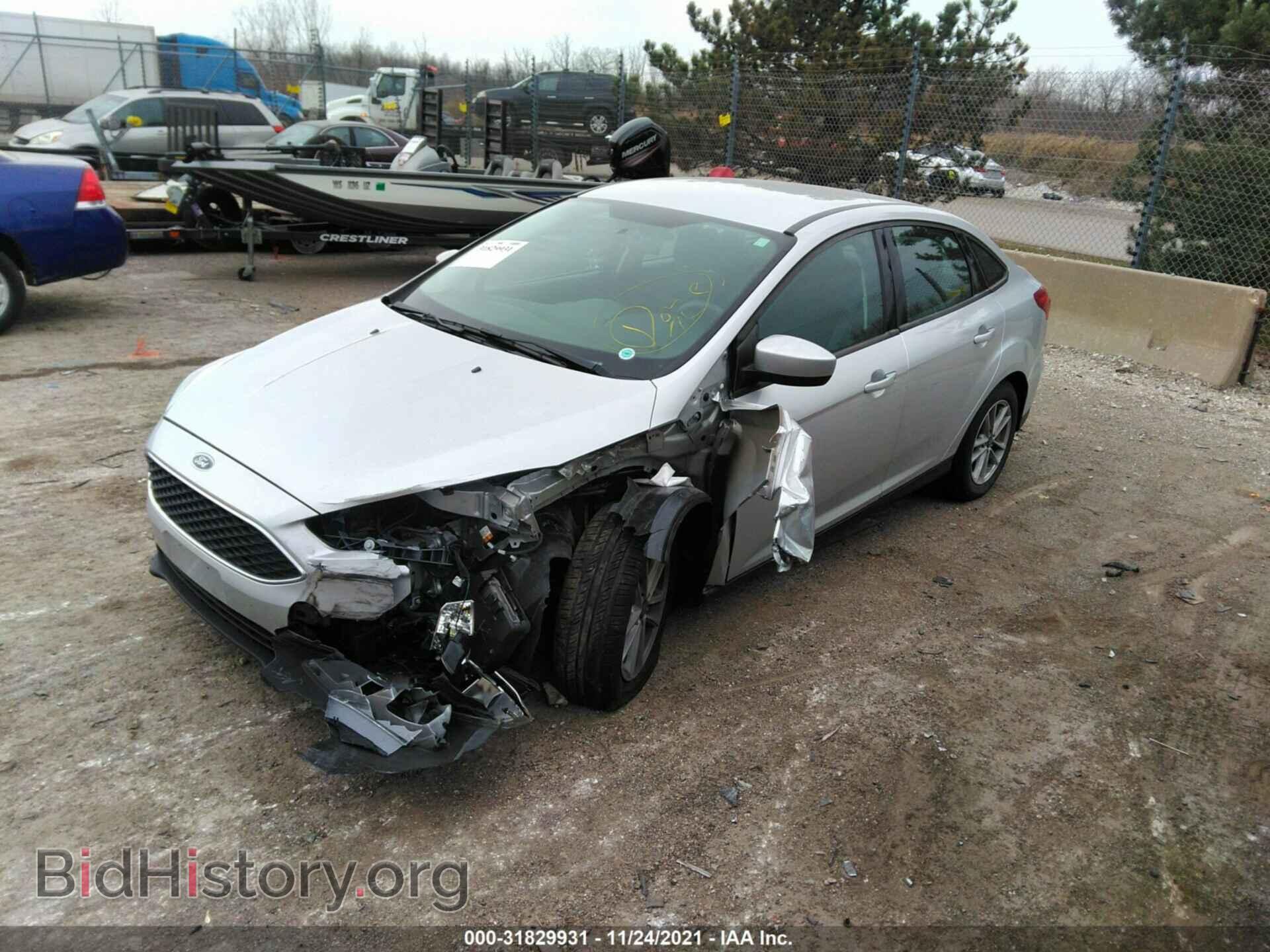 2018 FORD FOCUS - VIN: 1FADP3FE5JL257534 - Фото 2