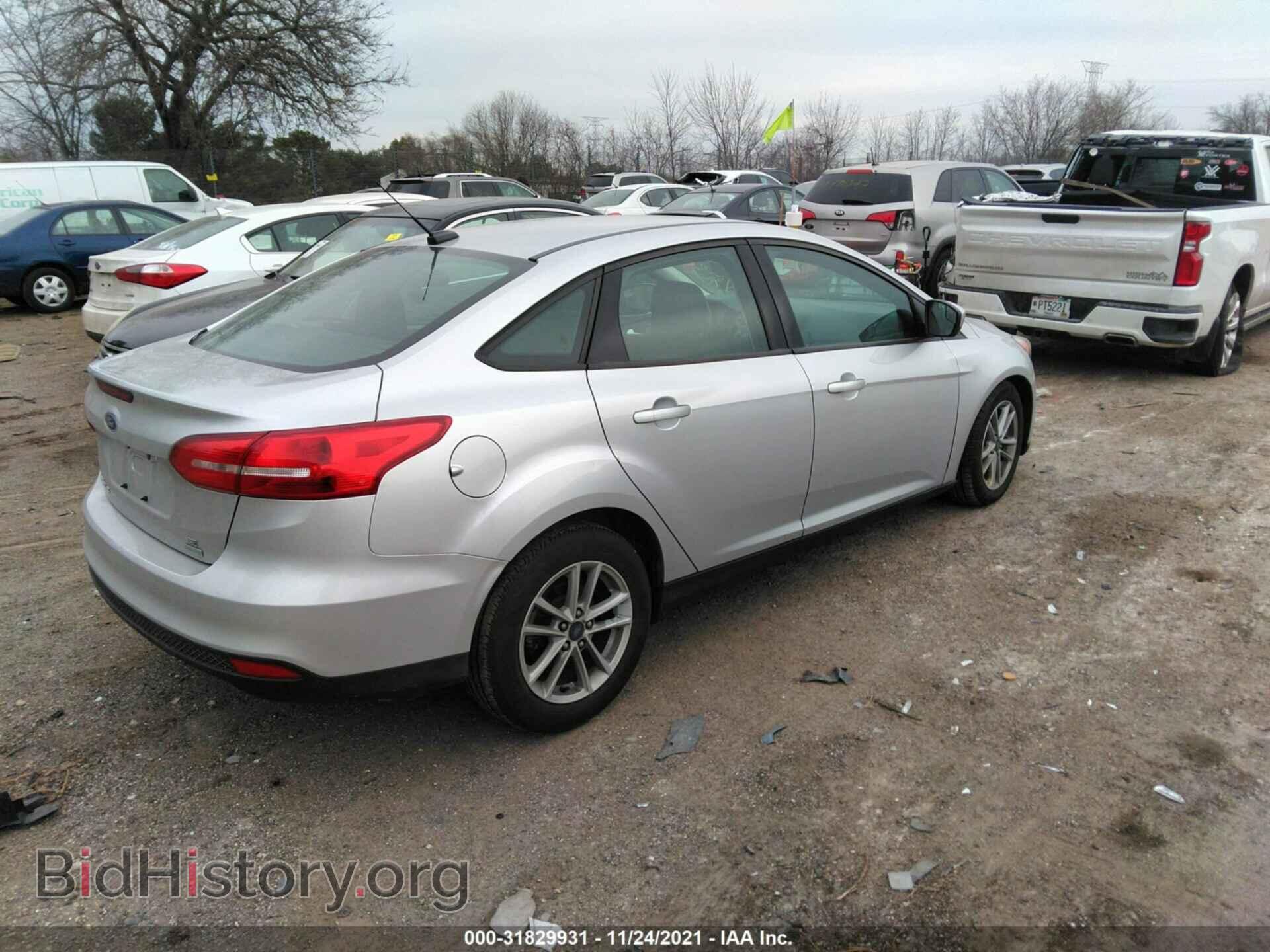 2018 FORD FOCUS - VIN: 1FADP3FE5JL257534 - Фото 4